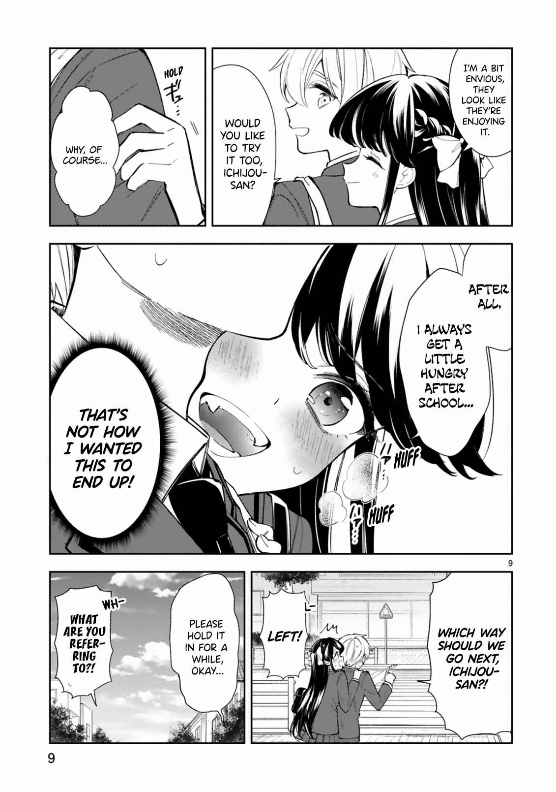 Page 9 Chapter 8 It Shows on Your Face, Ichijou-San