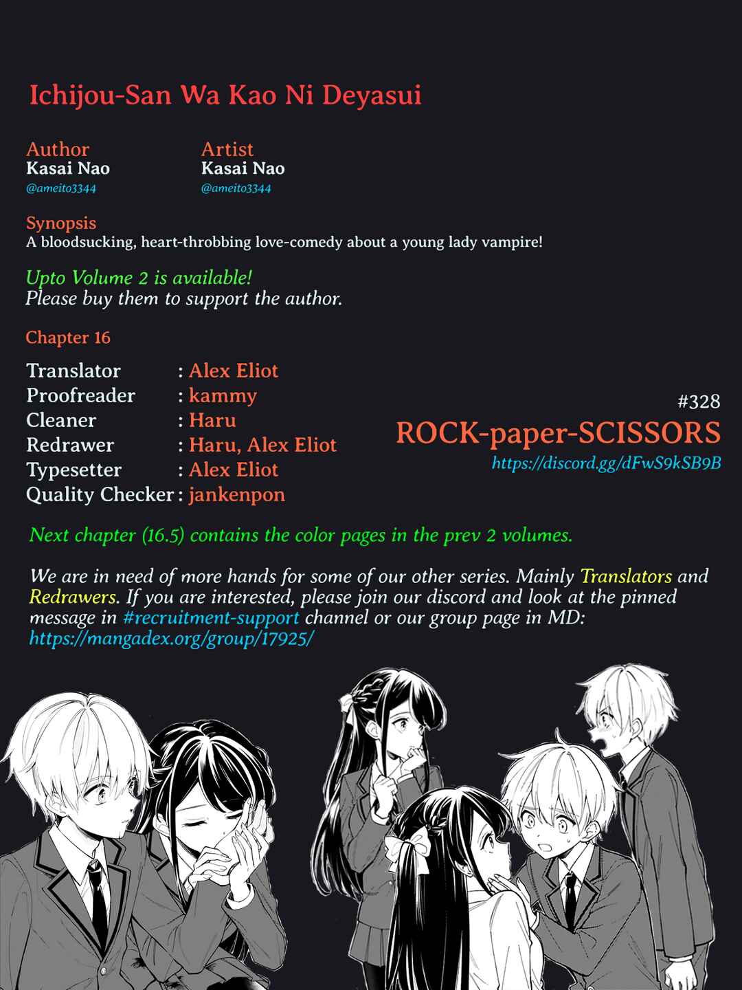 Page 16 Chapter 16 It Shows on Your Face, Ichijou-San