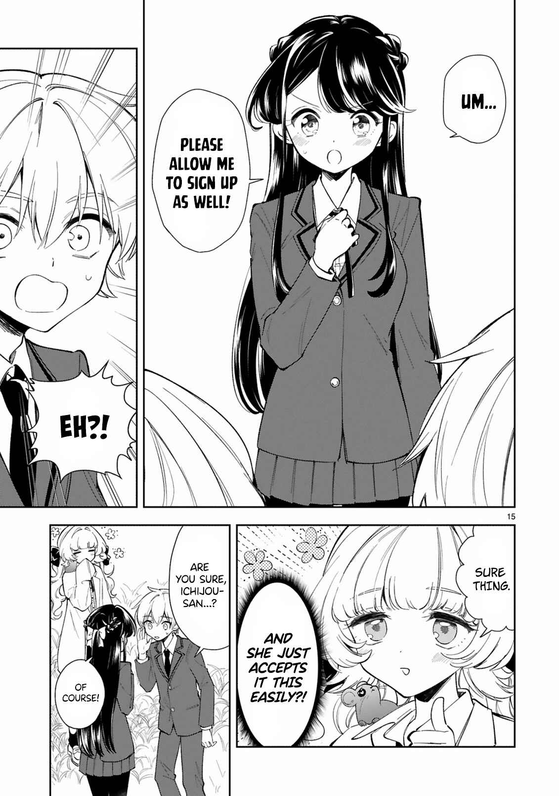 Page 15 Chapter 6 It Shows on Your Face, Ichijou-San