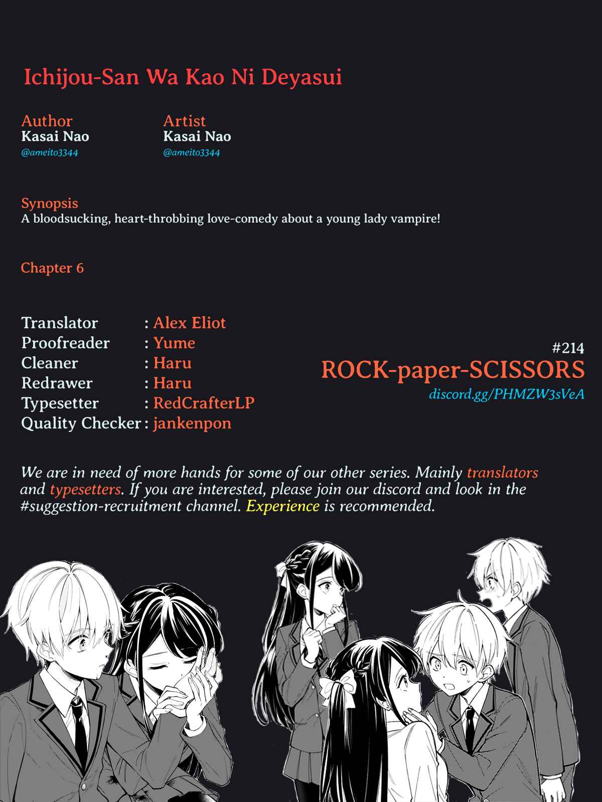 Page 17 Chapter 6 It Shows on Your Face, Ichijou-San