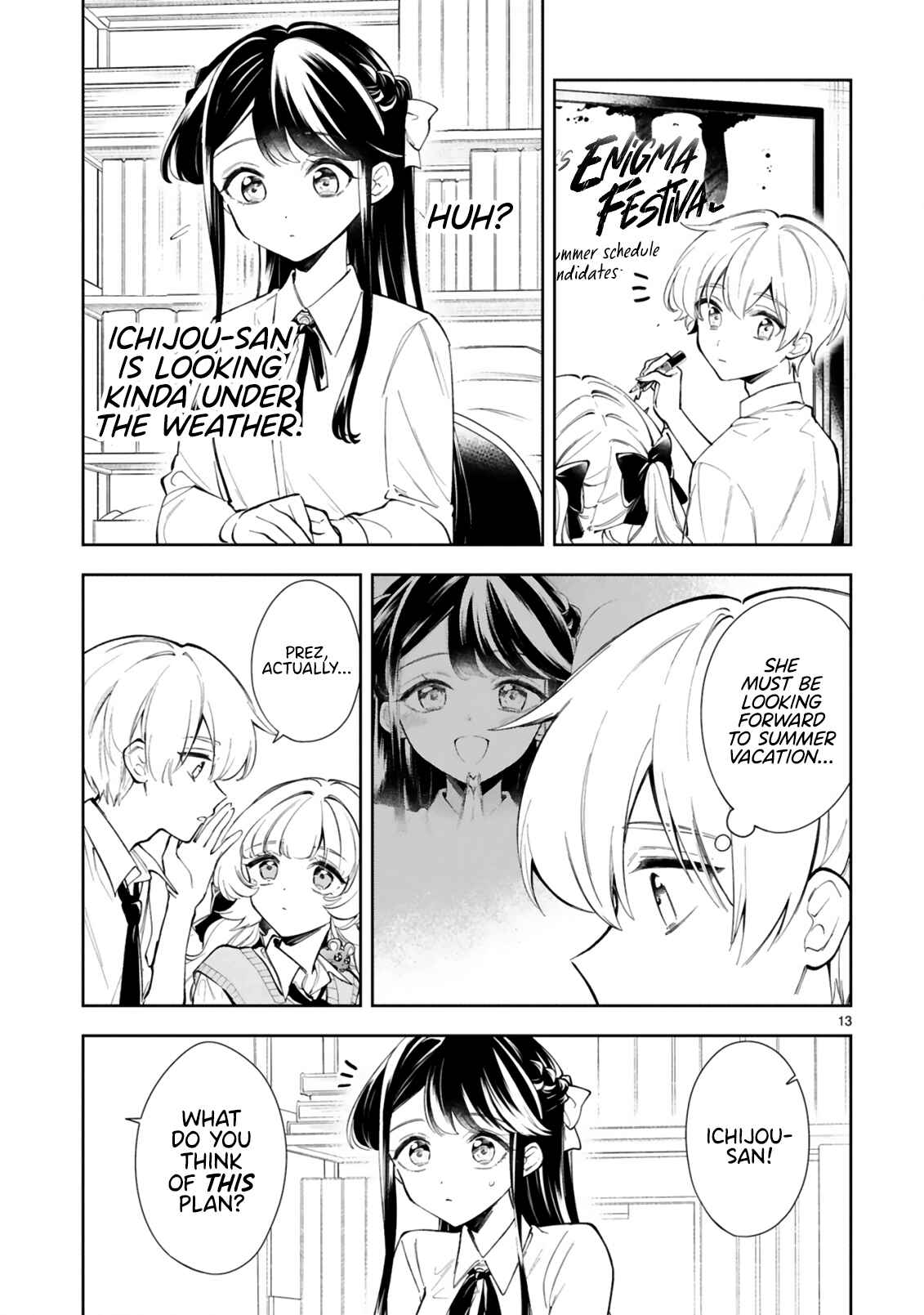 Page 15 Chapter 14 It Shows on Your Face, Ichijou-San