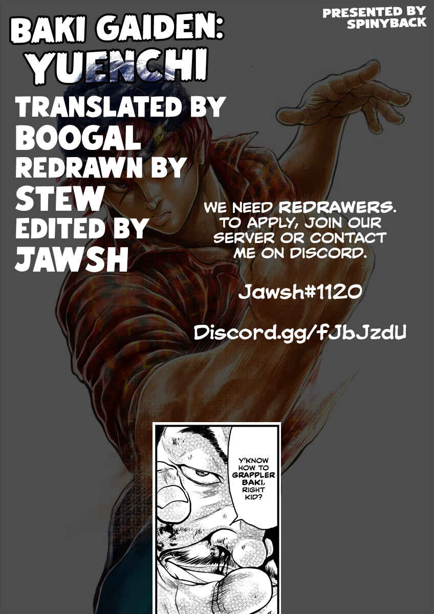 Page 1 Chapter 2 Yuuenchi – Baki Gaiden