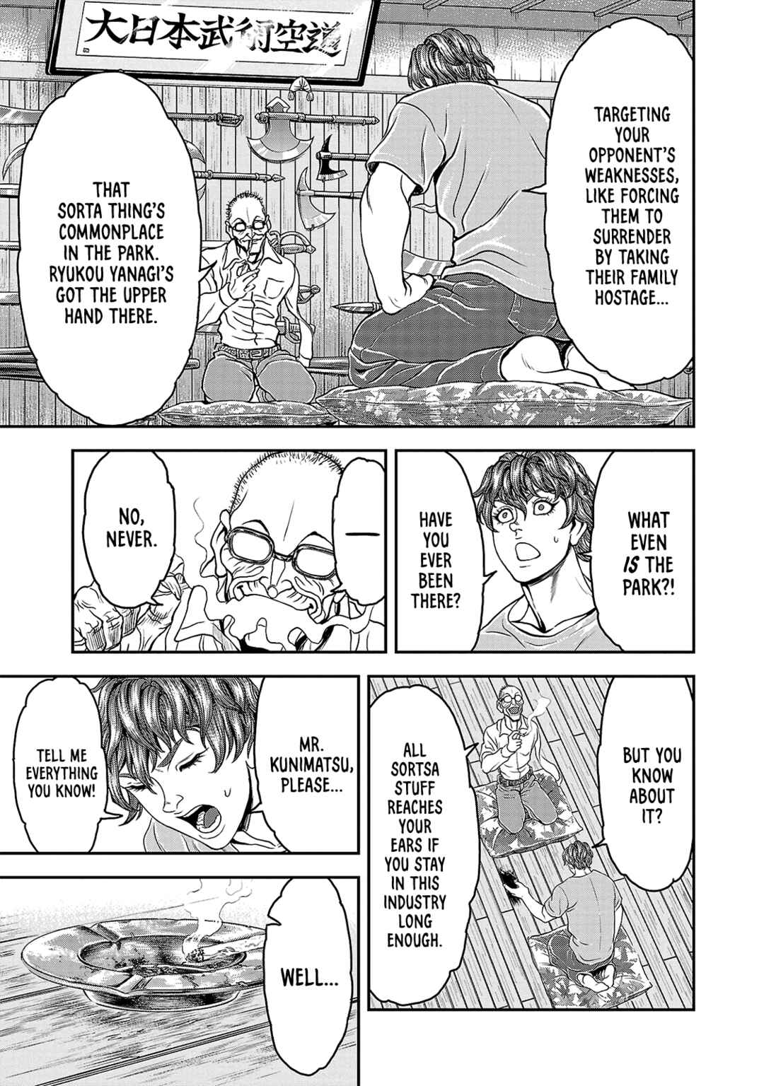 Page 20 Chapter 15 Yuuenchi – Baki Gaiden