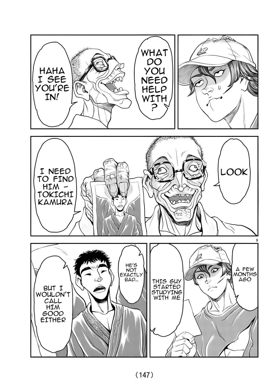 Page 10 Chapter 17 Yuuenchi – Baki Gaiden