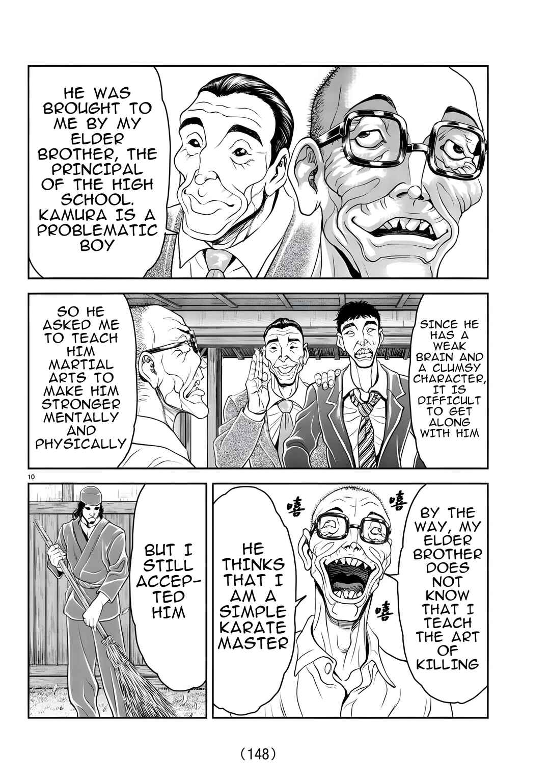Page 11 Chapter 17 Yuuenchi – Baki Gaiden