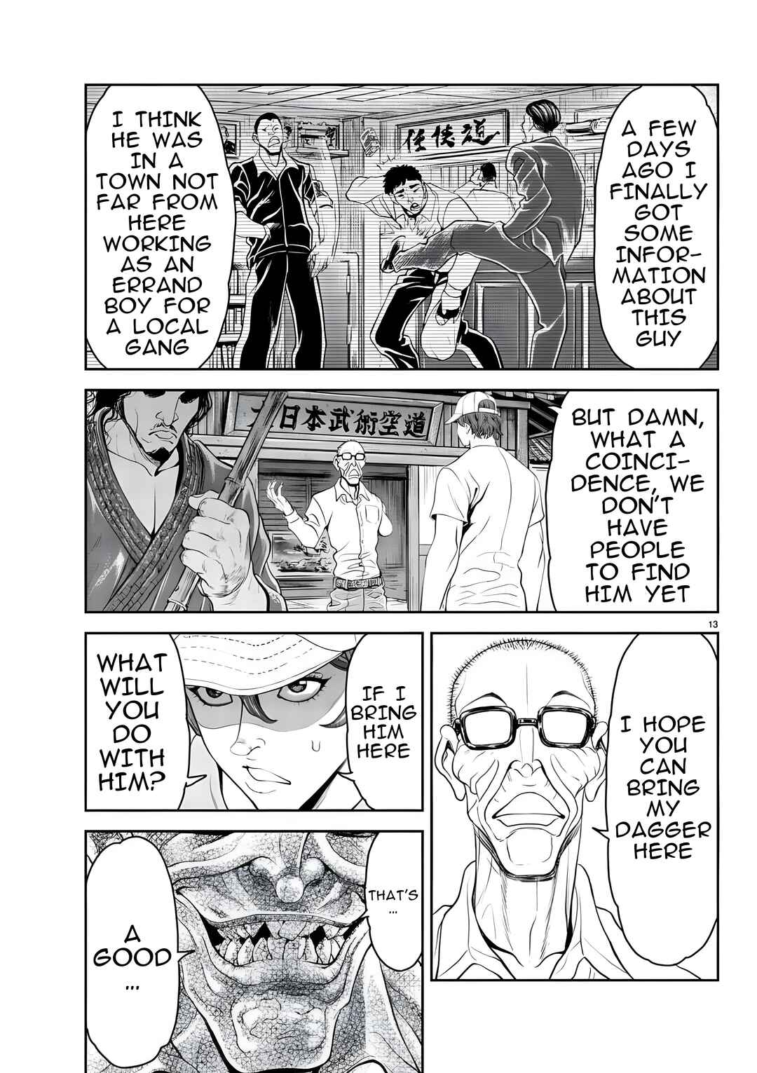 Page 14 Chapter 17 Yuuenchi – Baki Gaiden