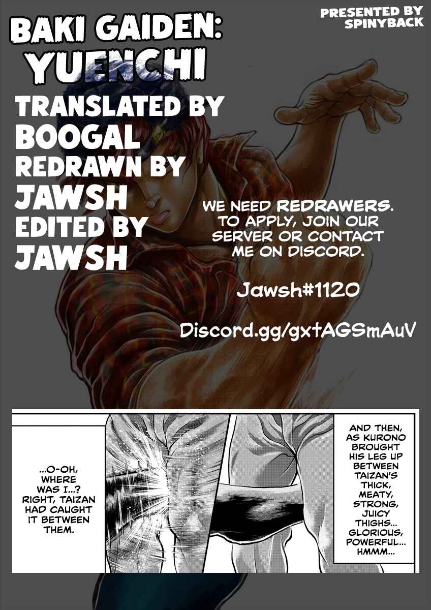 Page 1 Chapter 6 Yuuenchi – Baki Gaiden
