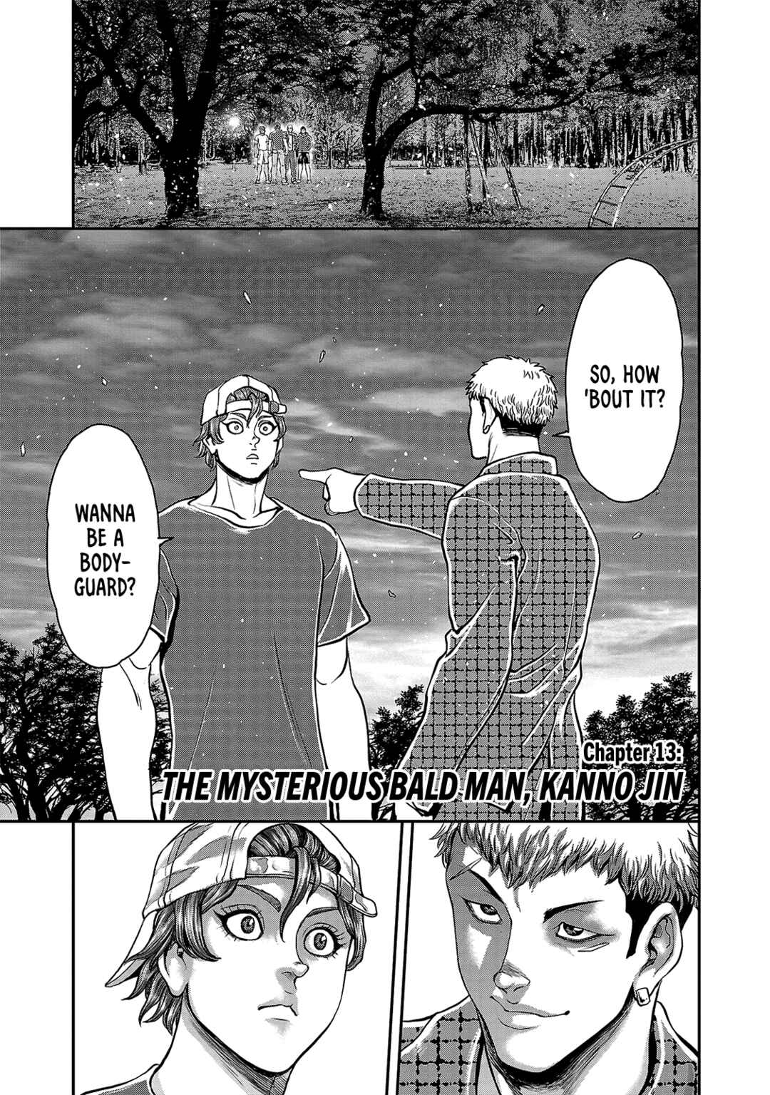 Page 1 Chapter 13 Yuuenchi – Baki Gaiden