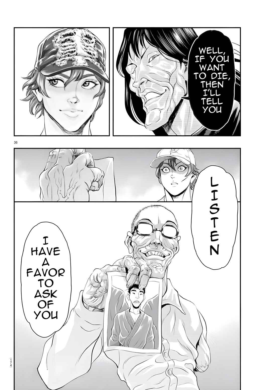 Page 34 Chapter 16 Yuuenchi – Baki Gaiden