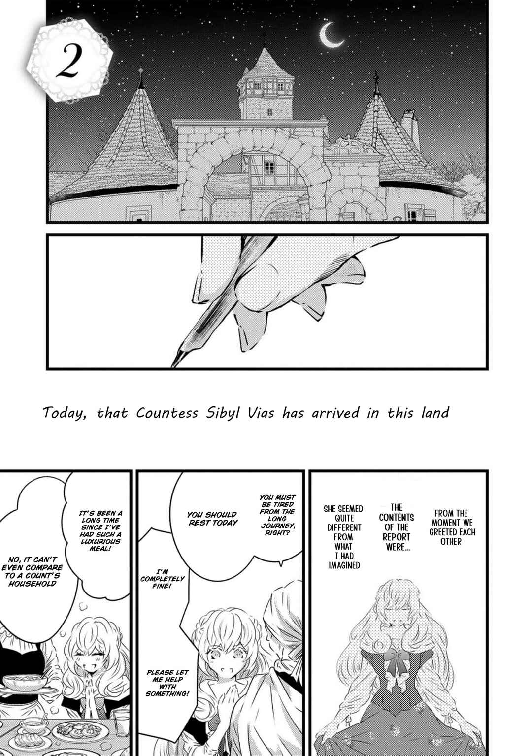 Page 4 Chapter 2 Tsuihou Sareta Kishi Suki Seijo wa Kyou mo Shiawase