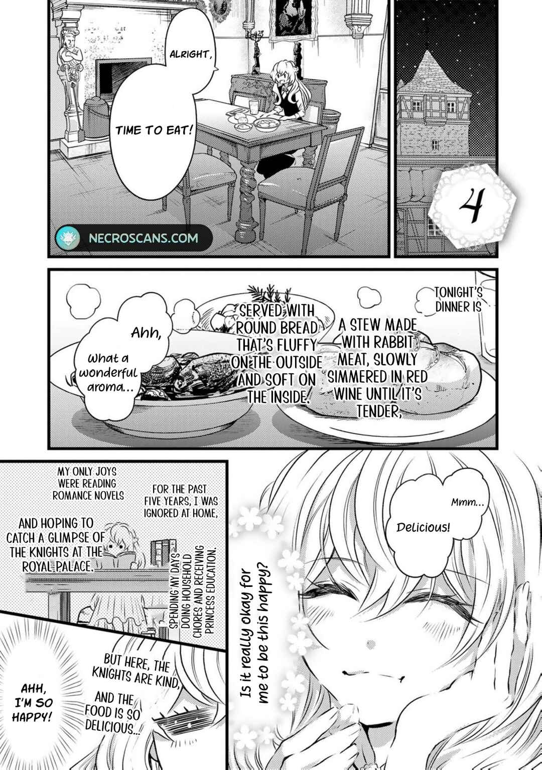 Page 2 Chapter 4 Tsuihou Sareta Kishi Suki Seijo wa Kyou mo Shiawase