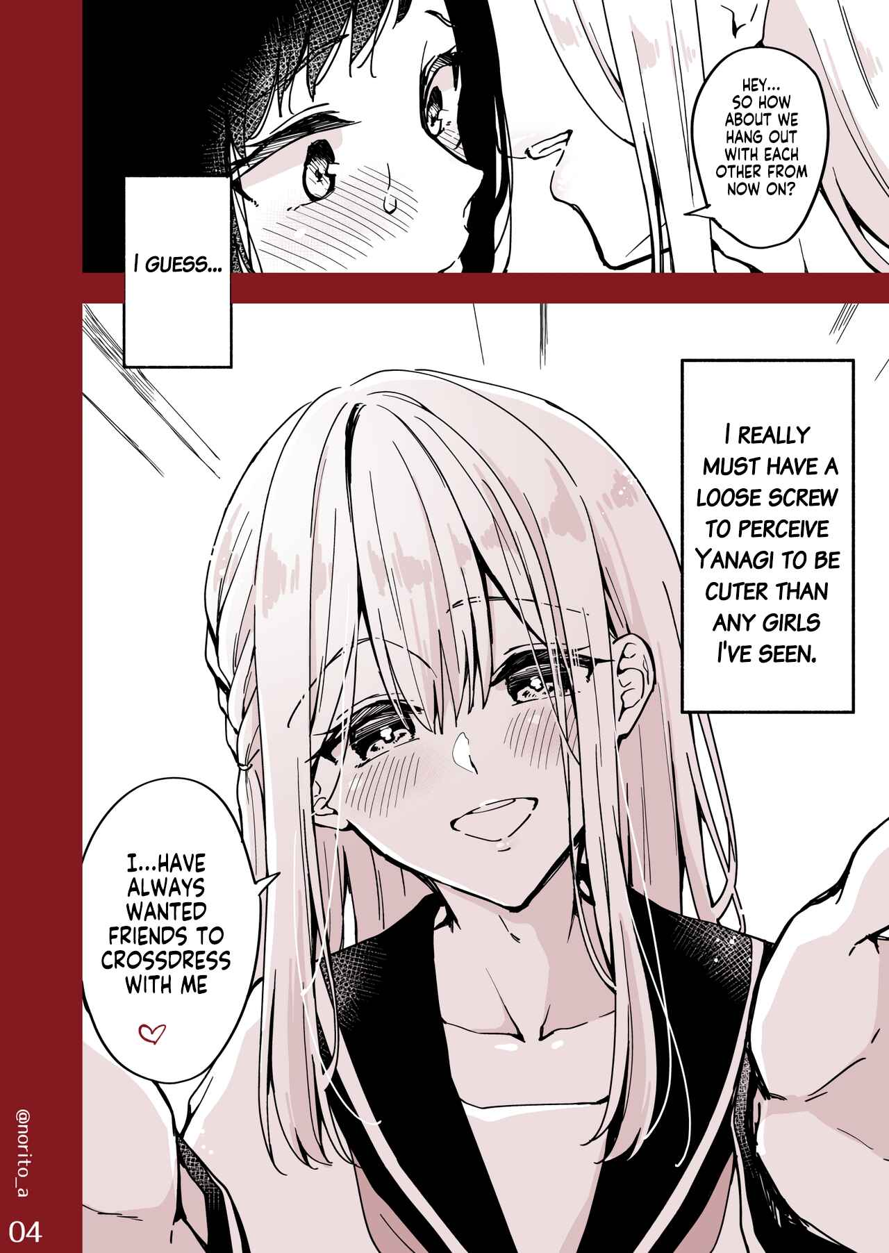 Page 4 Chapter 1 A Classmate Who Recommends Crossdressing