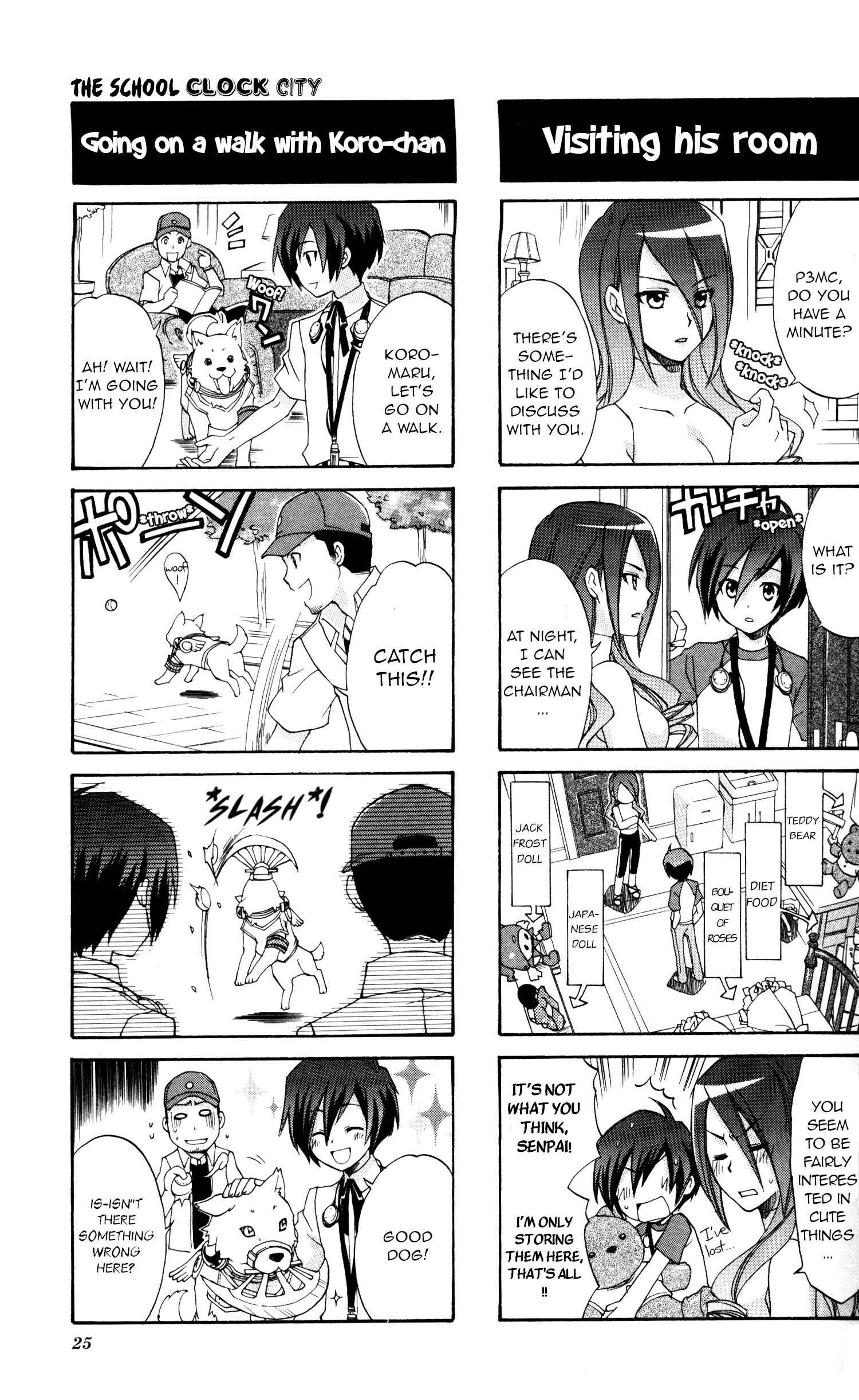 Page 4 Chapter 4 Persona 3 4koma Gag Battle