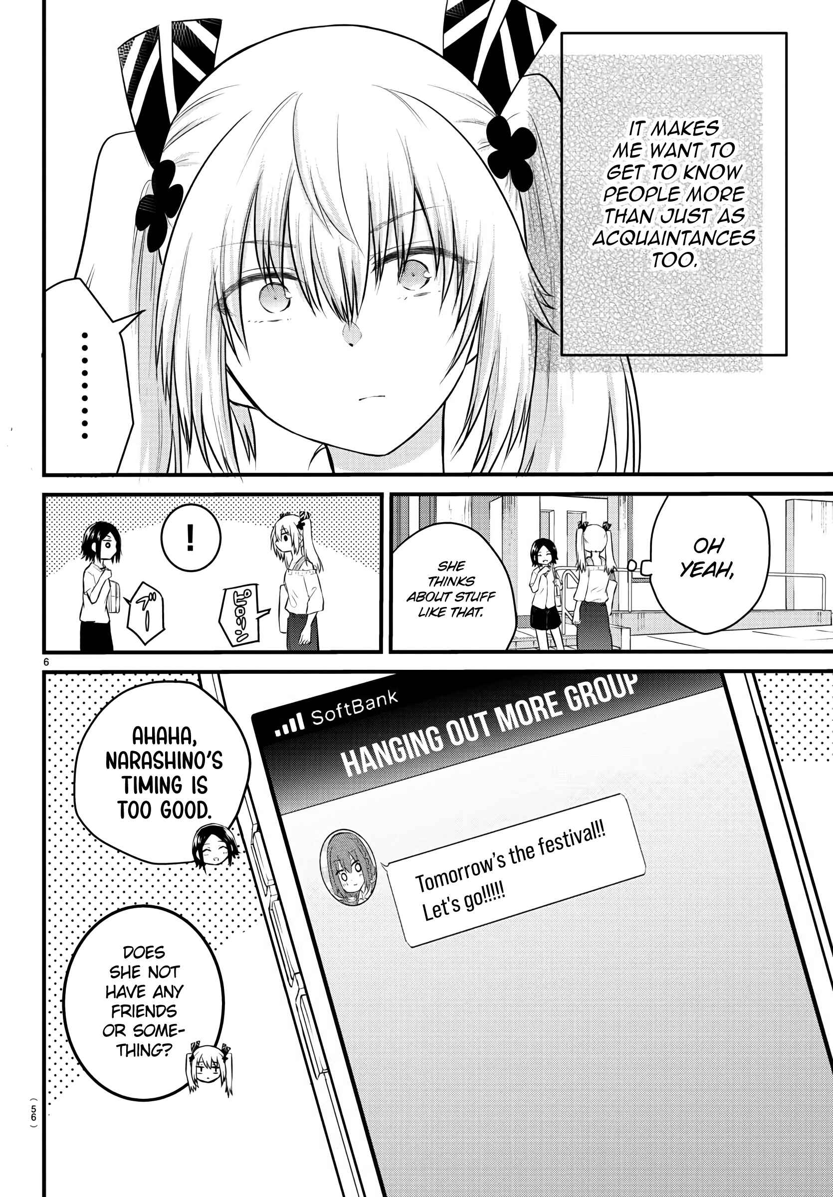 Page 6 Chapter 24 A Girl Who Cant Speak Thinks She Is Too Kind.