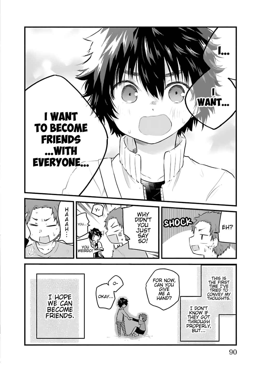 Page 9 Chapter 65 A Girl Who Cant Speak Thinks She Is Too Kind.