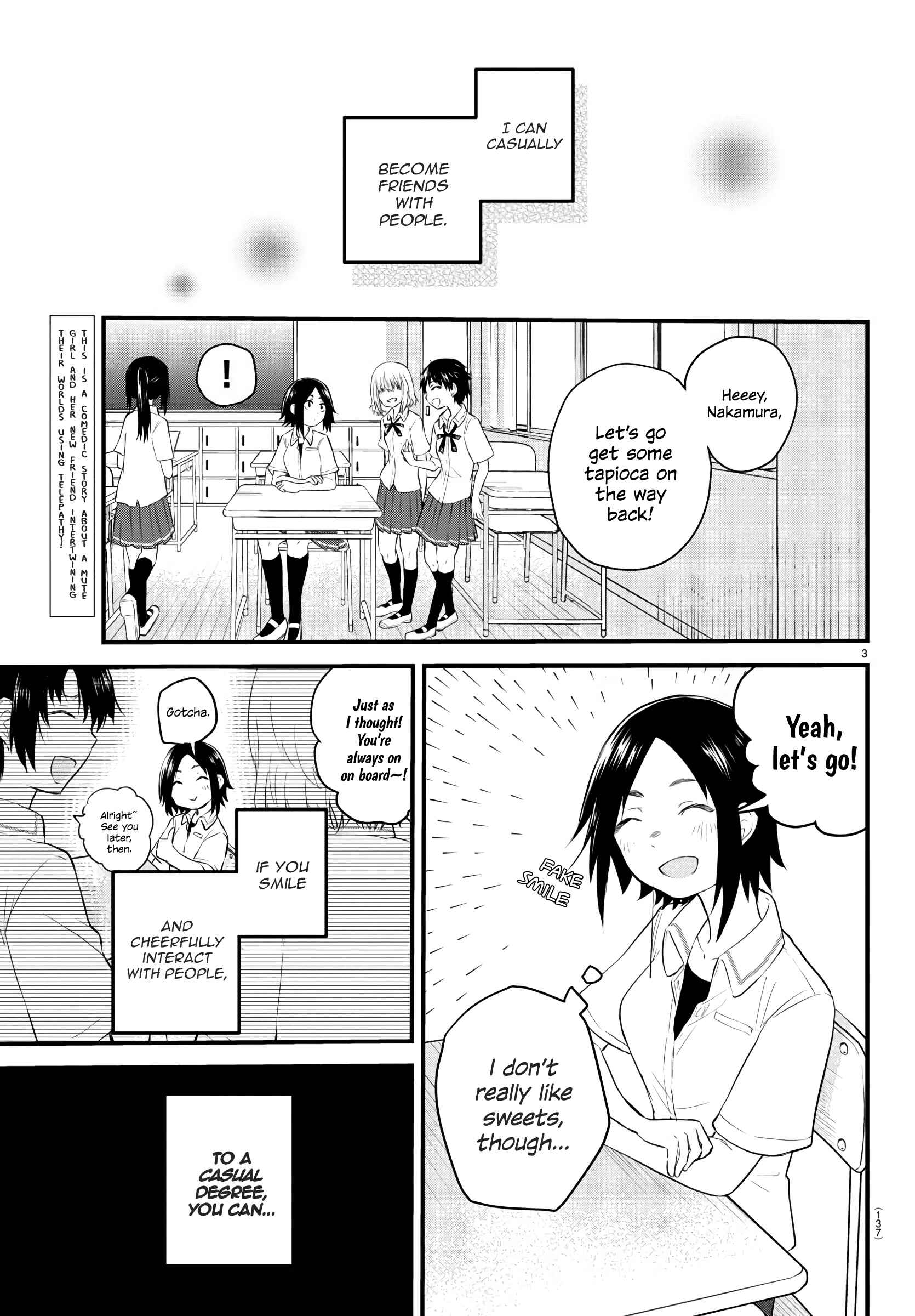 Page 3 Chapter 9 A Girl Who Cant Speak Thinks She Is Too Kind.