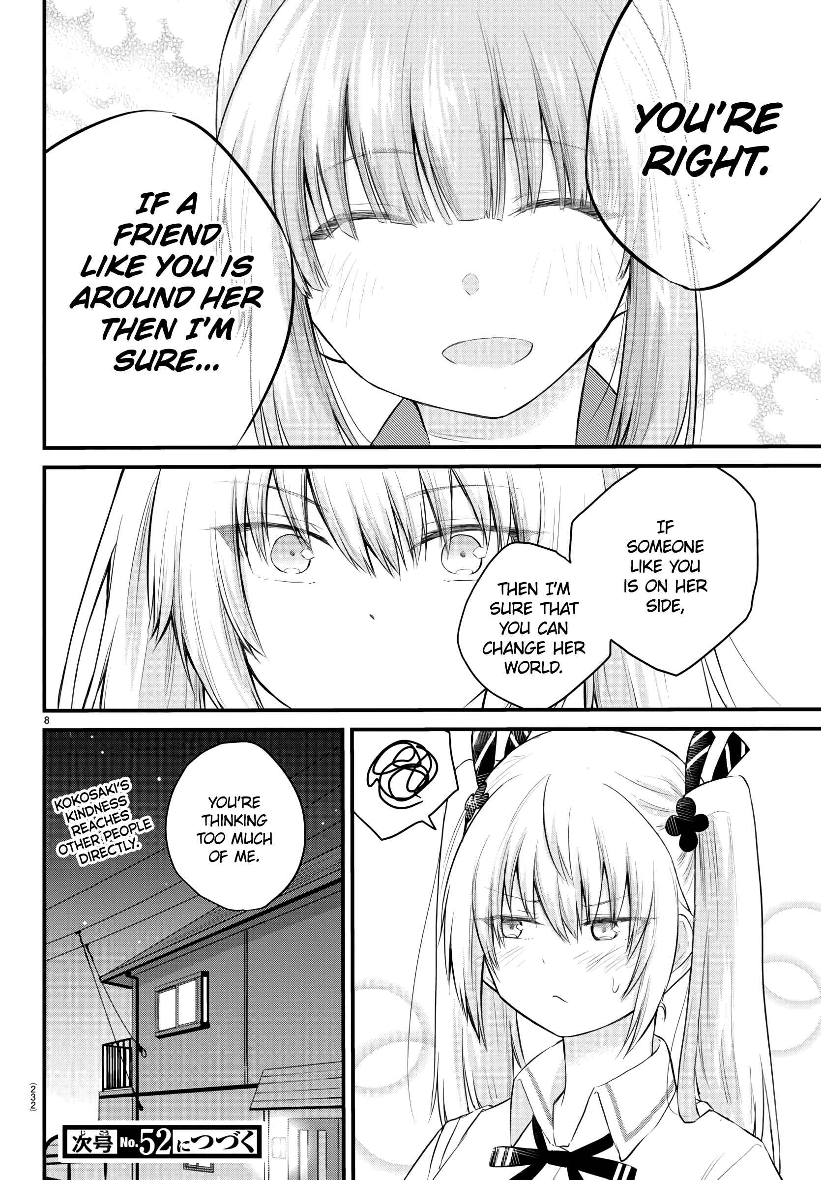 Page 8 Chapter 41 A Girl Who Cant Speak Thinks She Is Too Kind.