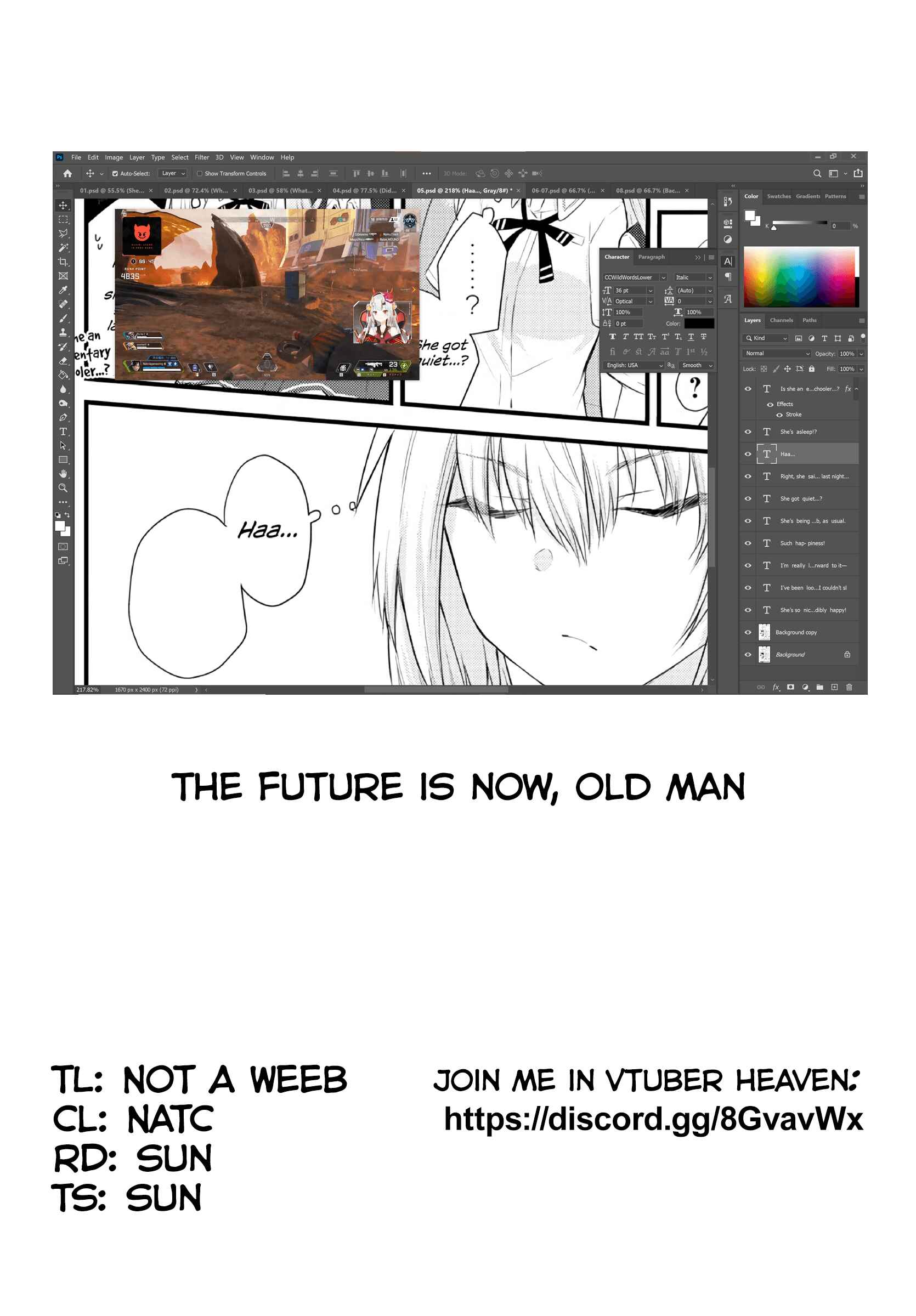 Page 8 Chapter 11 A Girl Who Cant Speak Thinks She Is Too Kind.