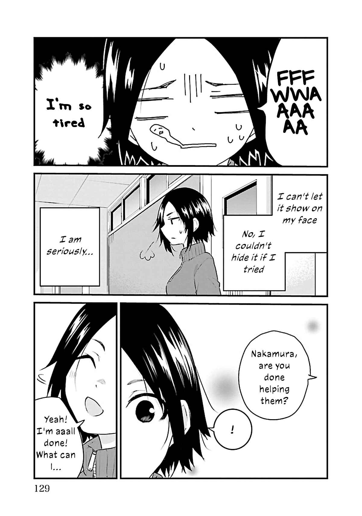 Page 13 Chapter 54.5 A Girl Who Cant Speak Thinks She Is Too Kind.