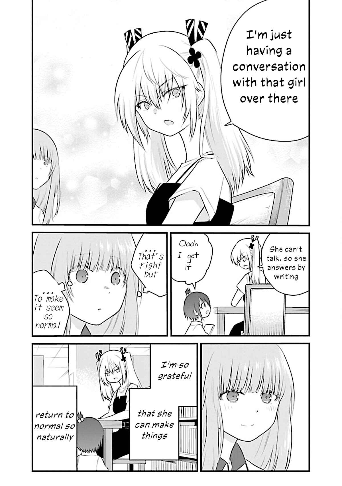 Page 8 Chapter 54.5 A Girl Who Cant Speak Thinks She Is Too Kind.