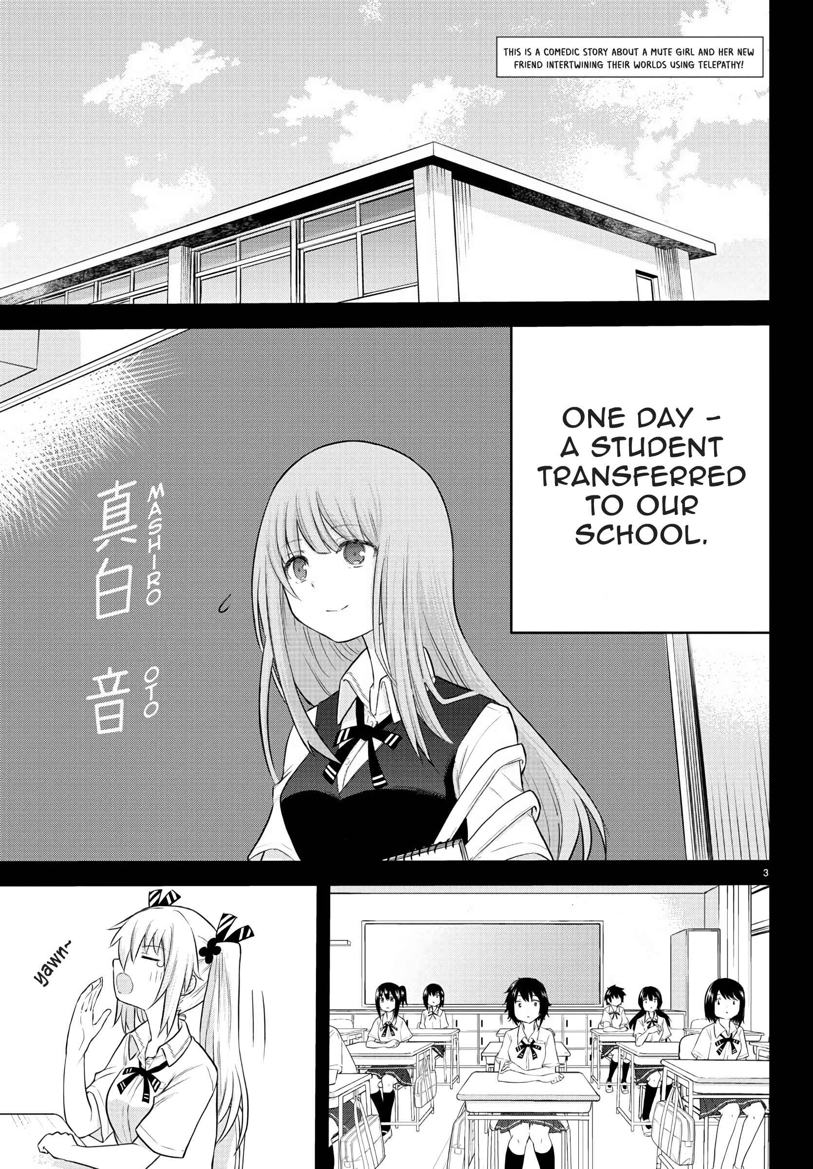 Page 3 Chapter 6 A Girl Who Cant Speak Thinks She Is Too Kind.