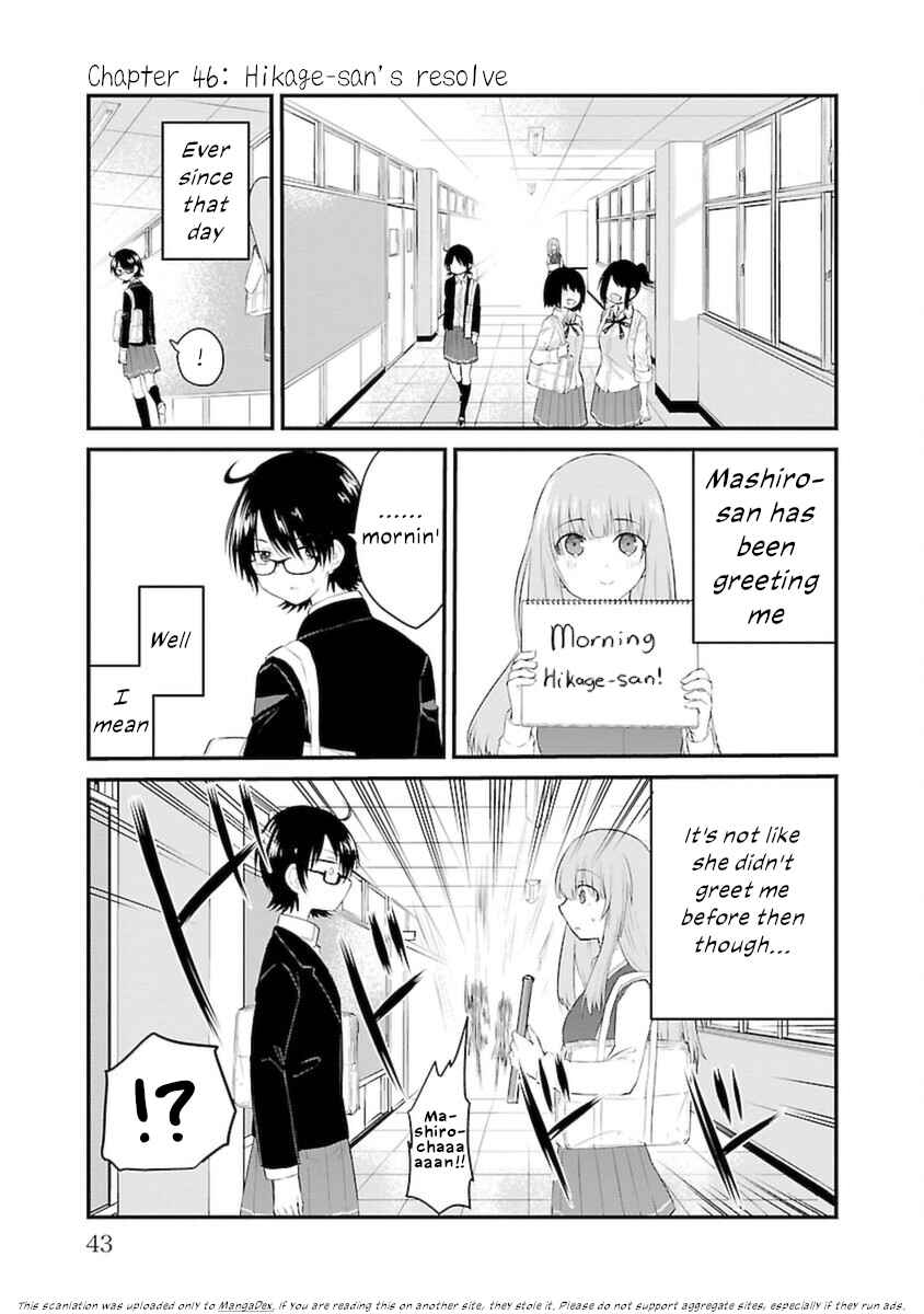 Page 1 Chapter 46 A Girl Who Cant Speak Thinks She Is Too Kind.