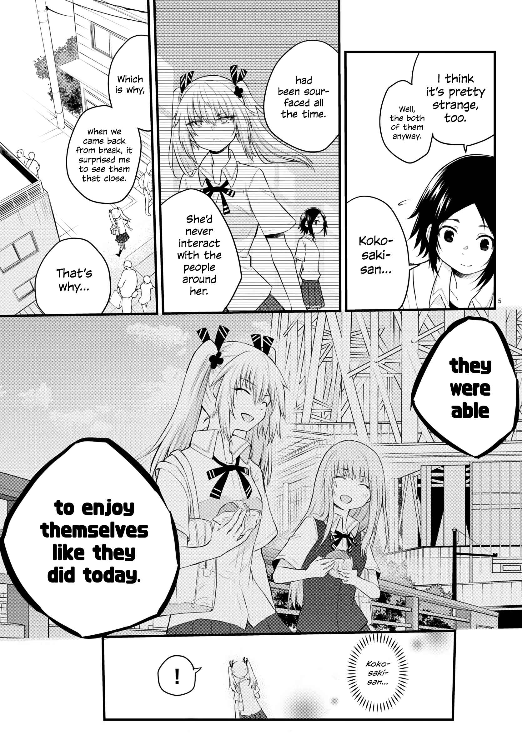 Page 5 Chapter 13 A Girl Who Cant Speak Thinks She Is Too Kind.