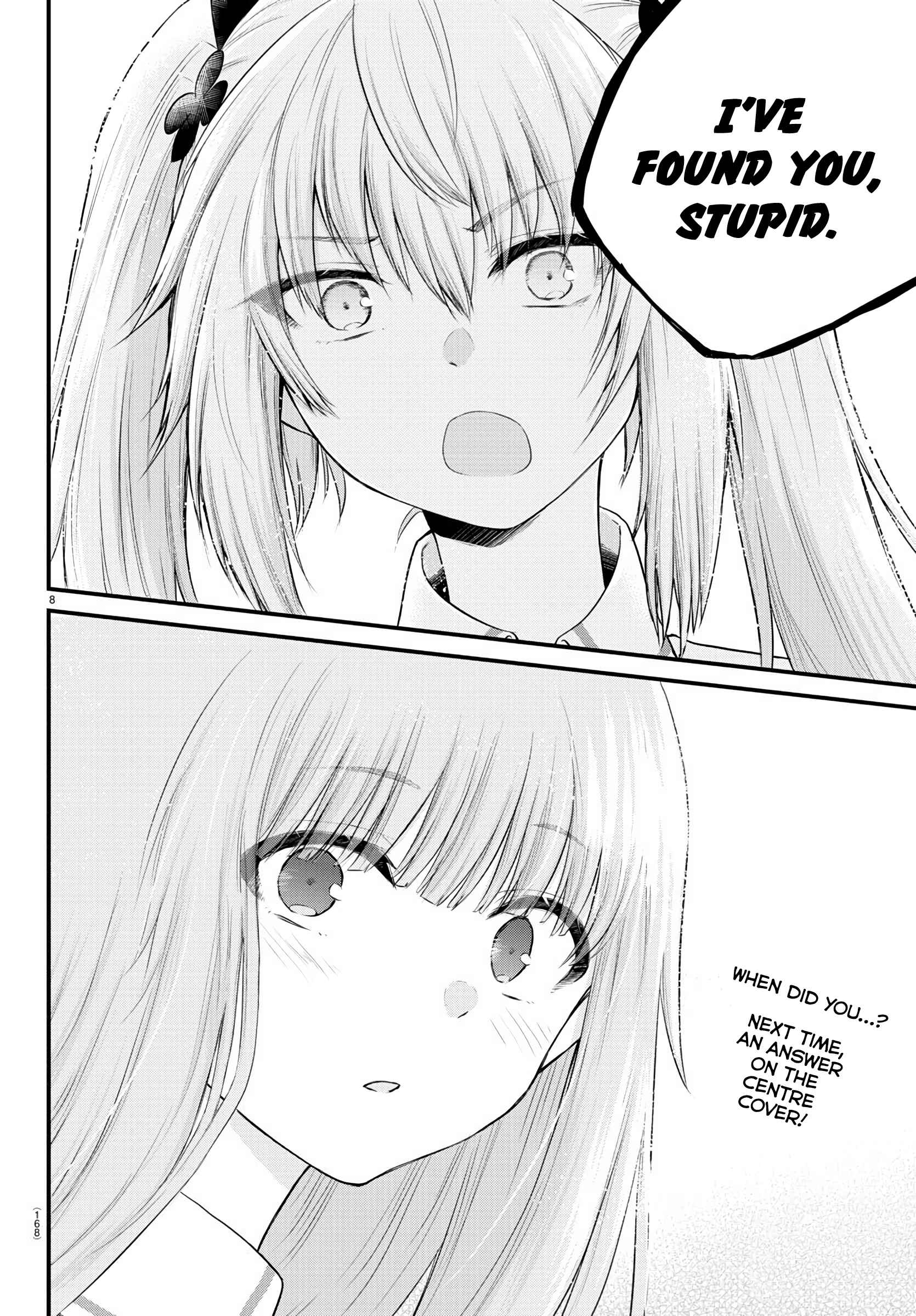 Page 8 Chapter 13 A Girl Who Cant Speak Thinks She Is Too Kind.