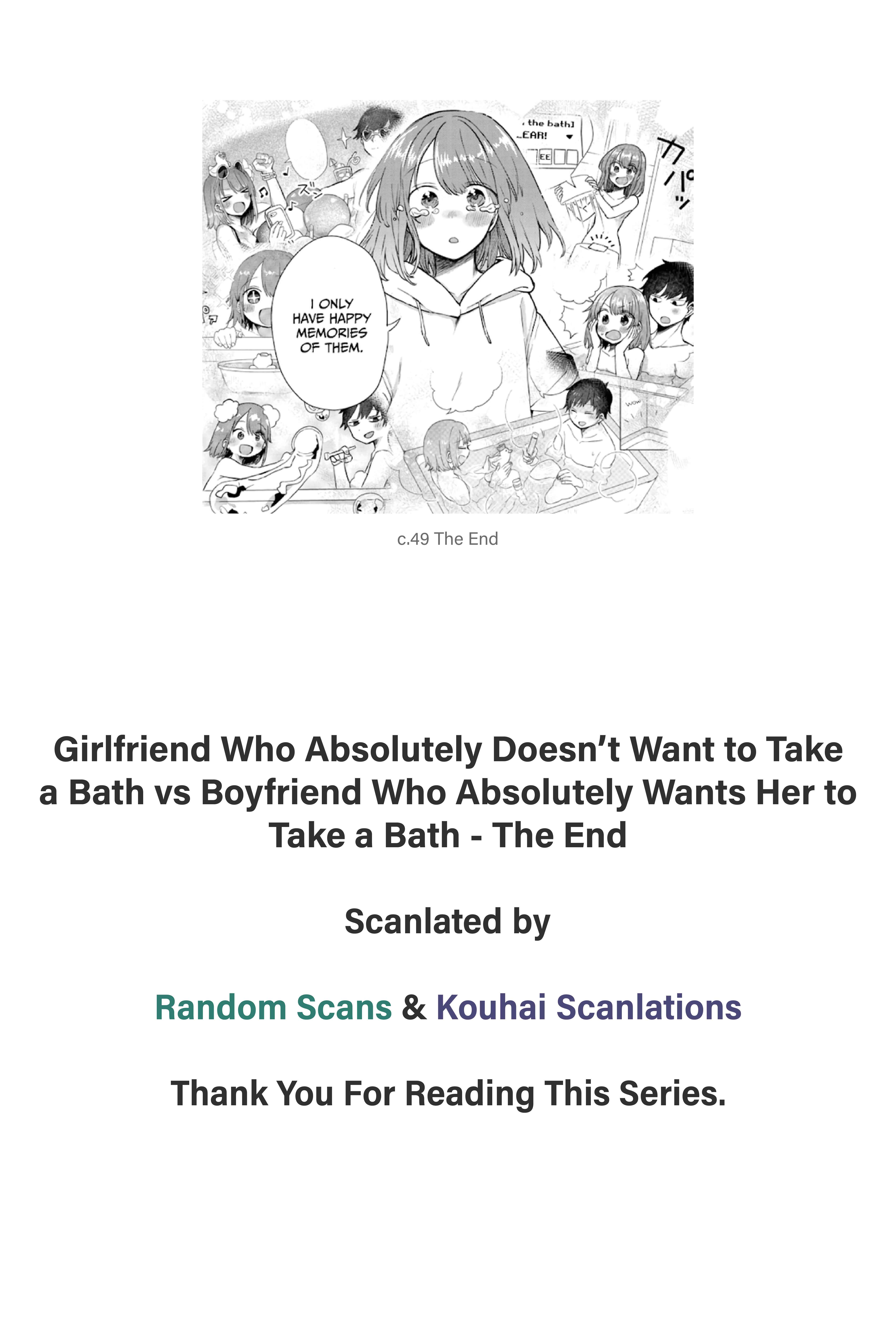 Page 13 Chapter 49 Zettai ni Furo ni Hairitakunai Kanojo VS Zettai ni Furo ni Iretai Kareshi