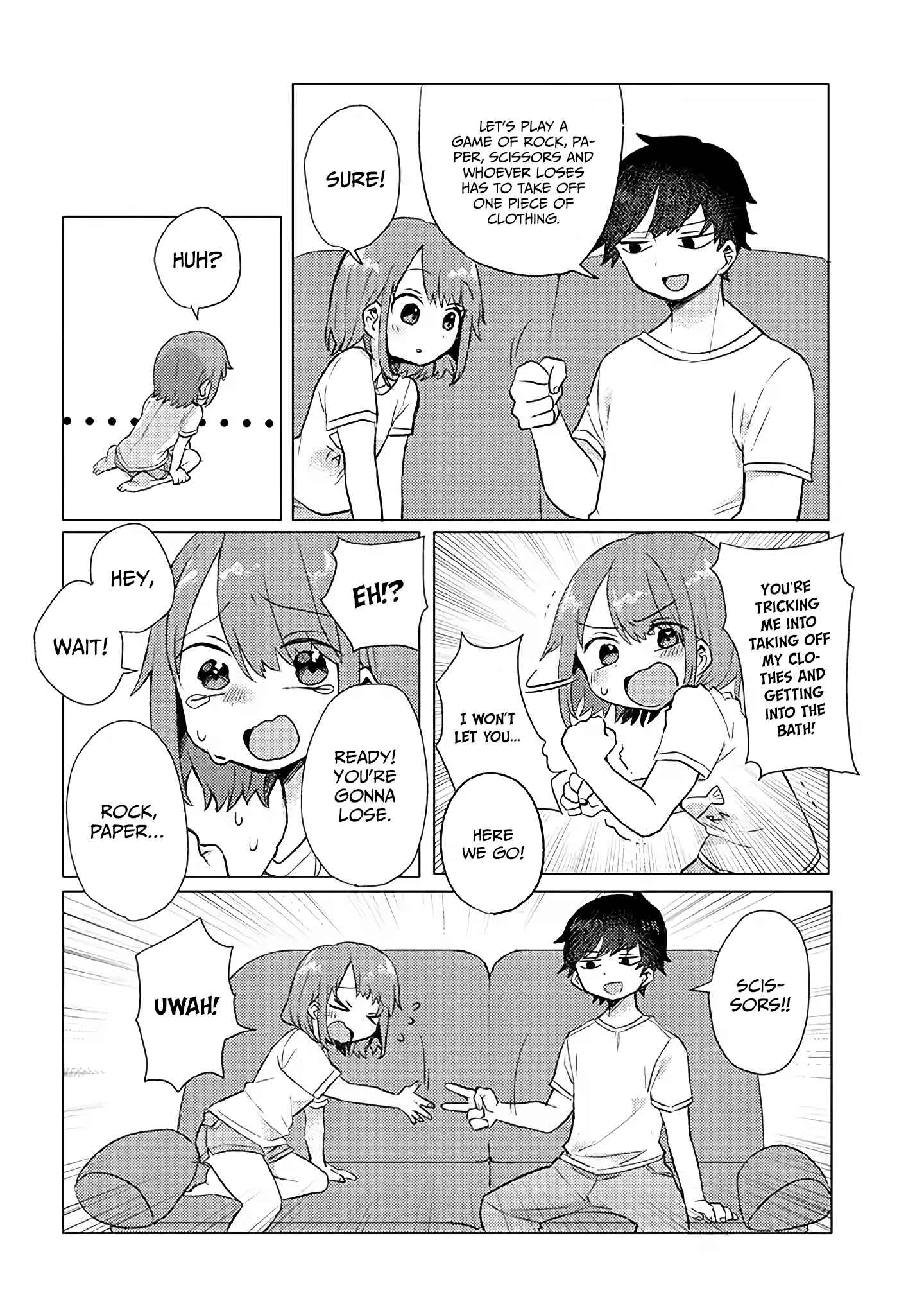 Page 5 Chapter 9 Zettai ni Furo ni Hairitakunai Kanojo VS Zettai ni Furo ni Iretai Kareshi