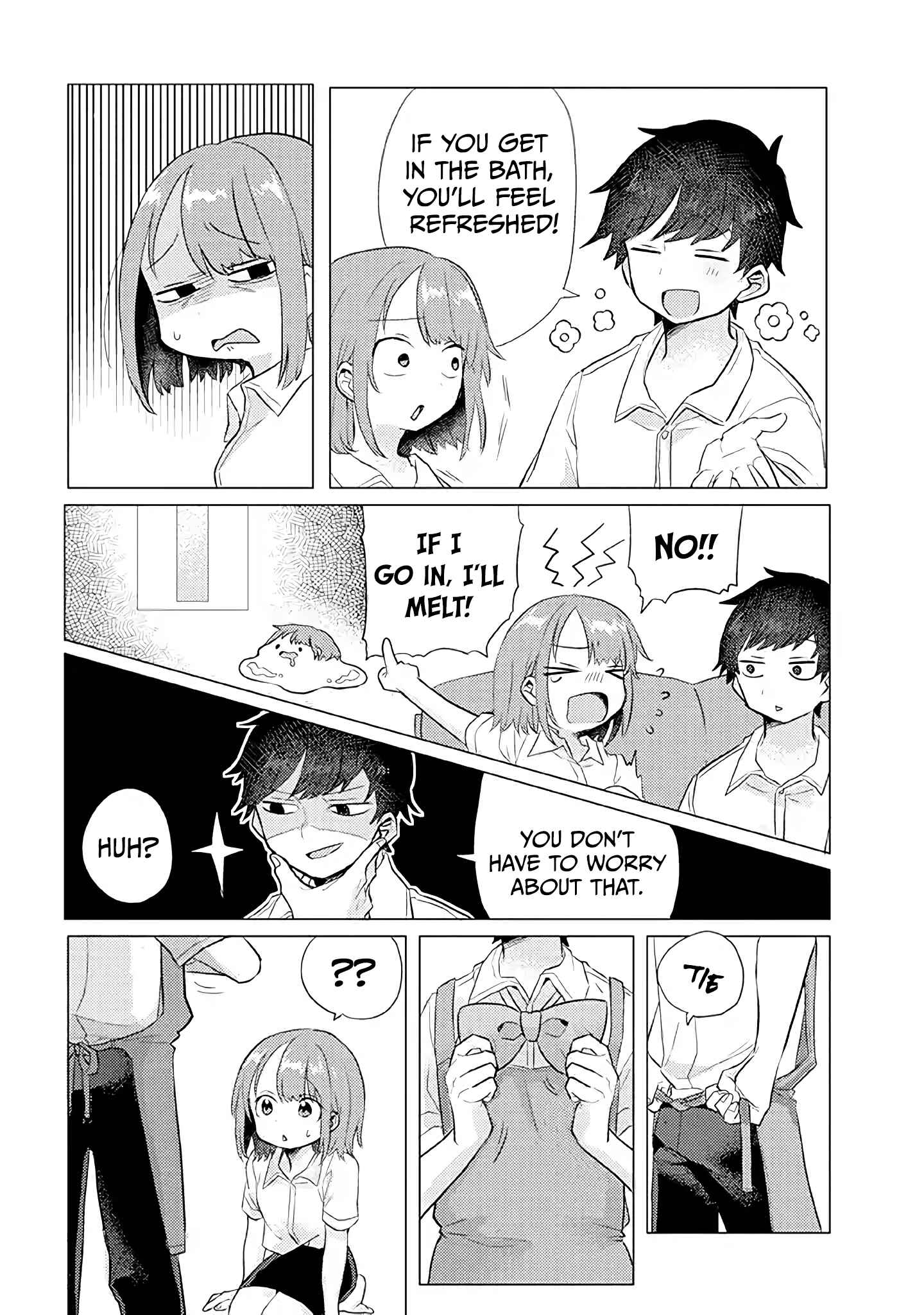 Page 3 Chapter 13 Zettai ni Furo ni Hairitakunai Kanojo VS Zettai ni Furo ni Iretai Kareshi