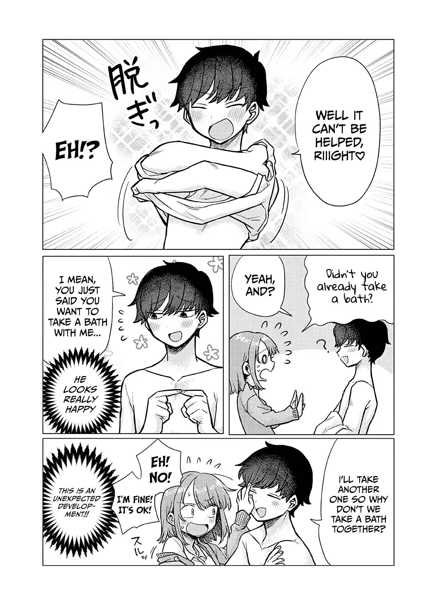 Page 3 Chapter 21 Zettai ni Furo ni Hairitakunai Kanojo VS Zettai ni Furo ni Iretai Kareshi
