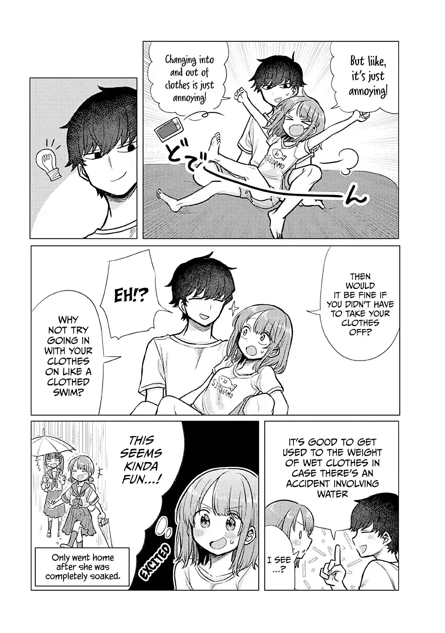 Page 2 Chapter 28 Zettai ni Furo ni Hairitakunai Kanojo VS Zettai ni Furo ni Iretai Kareshi