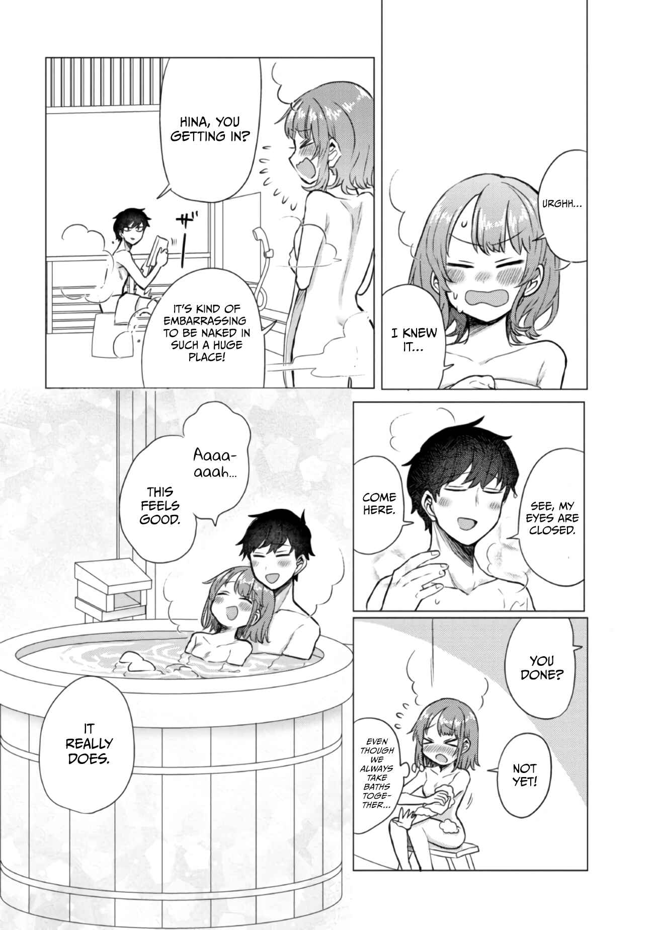 Page 4 Chapter 44 Zettai ni Furo ni Hairitakunai Kanojo VS Zettai ni Furo ni Iretai Kareshi