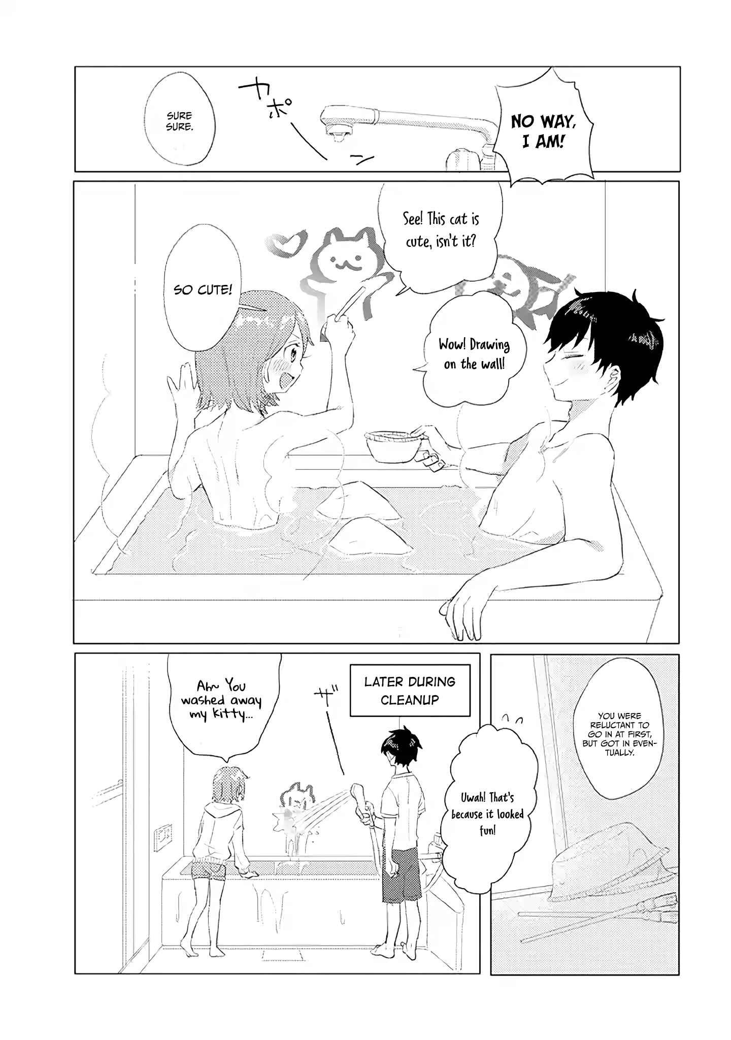 Page 8 Chapter 3 Zettai ni Furo ni Hairitakunai Kanojo VS Zettai ni Furo ni Iretai Kareshi
