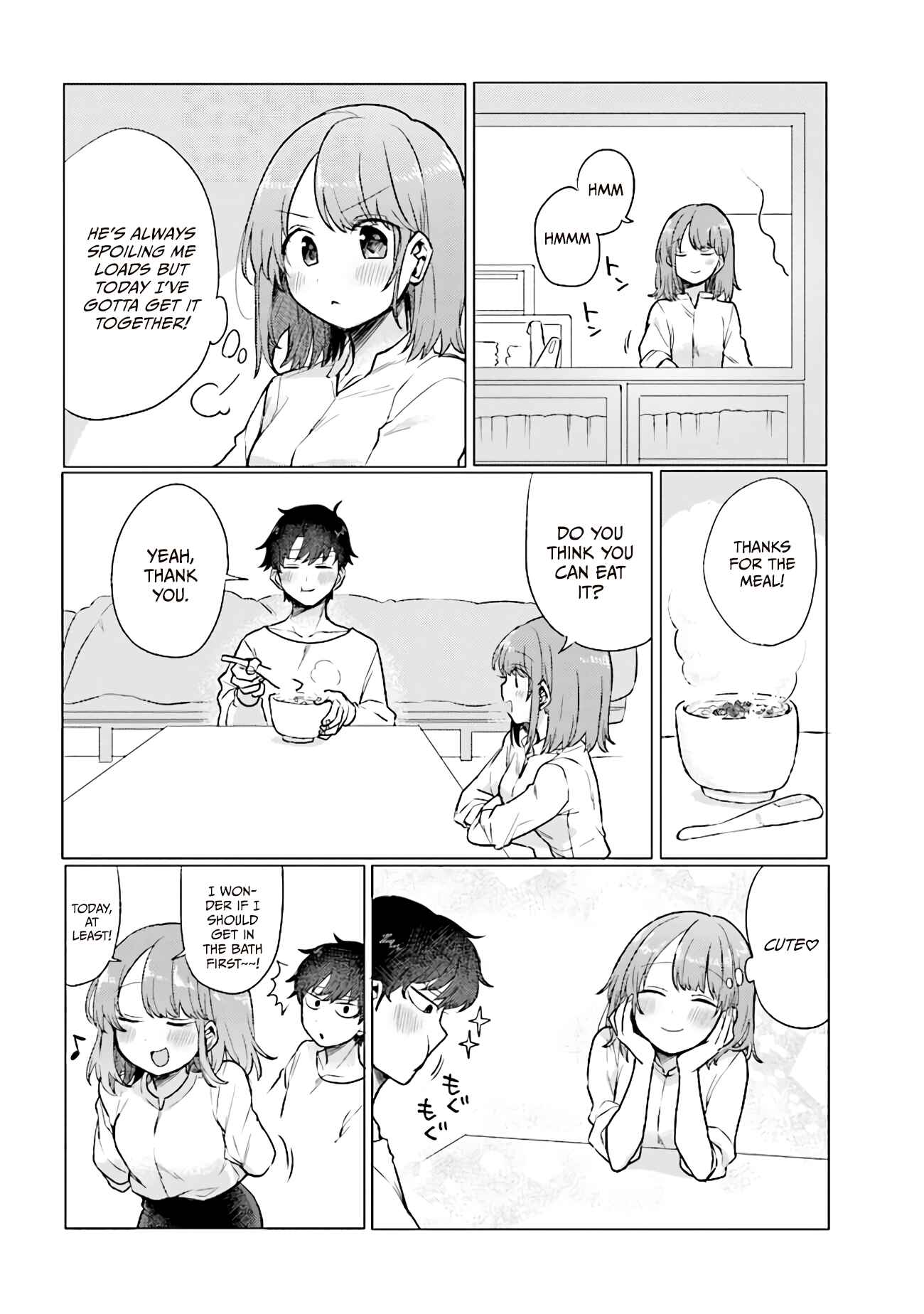 Page 2 Chapter 38 Zettai ni Furo ni Hairitakunai Kanojo VS Zettai ni Furo ni Iretai Kareshi