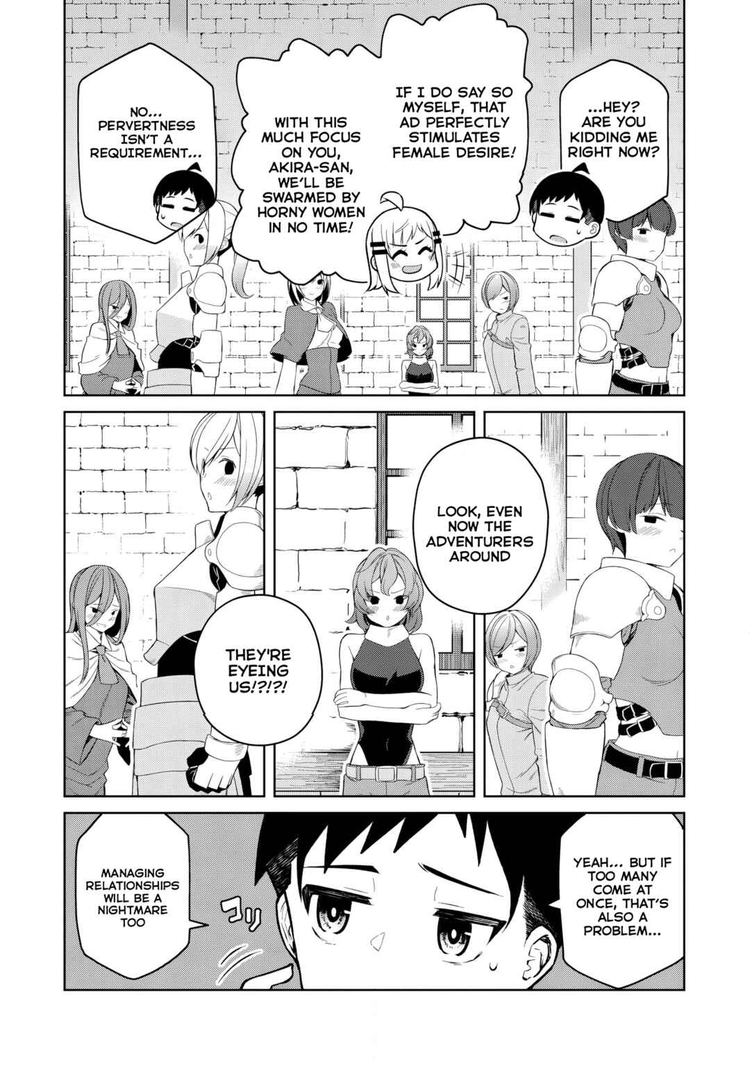 Page 21 Chapter 5 Teisou Gyakuten Isekai de Sukebe na Bijo-tachi ni Kakomare nagara Boukensha Seikatsu