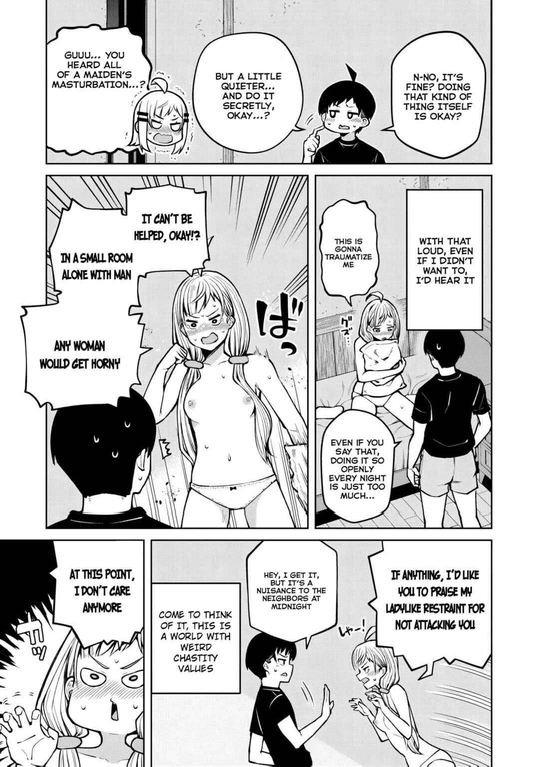 Page 8 Chapter 5 Teisou Gyakuten Isekai de Sukebe na Bijo-tachi ni Kakomare nagara Boukensha Seikatsu