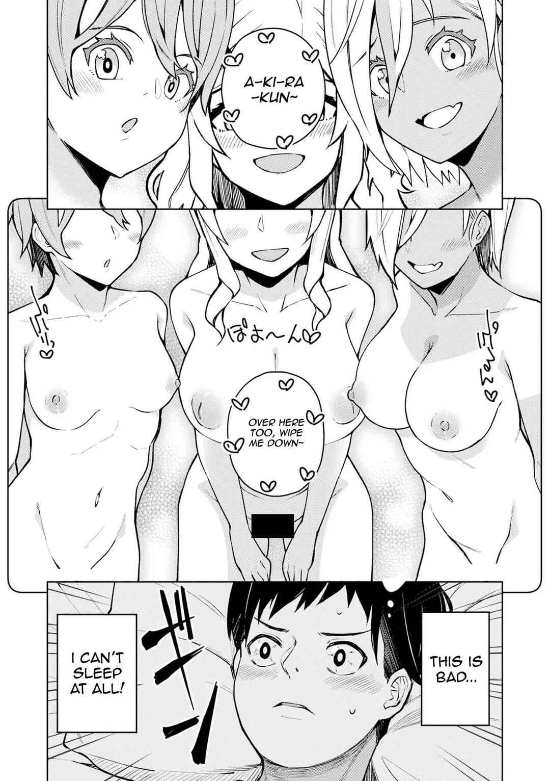 Page 1 Chapter 3 Teisou Gyakuten Isekai de Sukebe na Bijo-tachi ni Kakomare nagara Boukensha Seikatsu