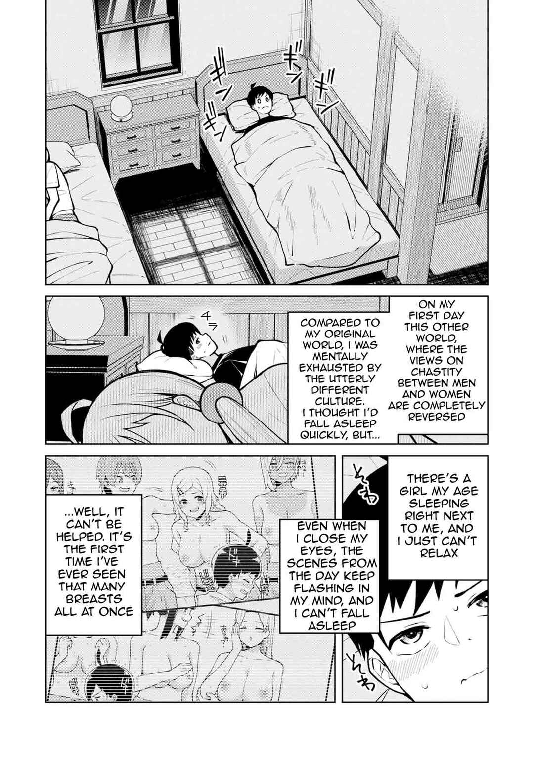 Page 2 Chapter 3 Teisou Gyakuten Isekai de Sukebe na Bijo-tachi ni Kakomare nagara Boukensha Seikatsu