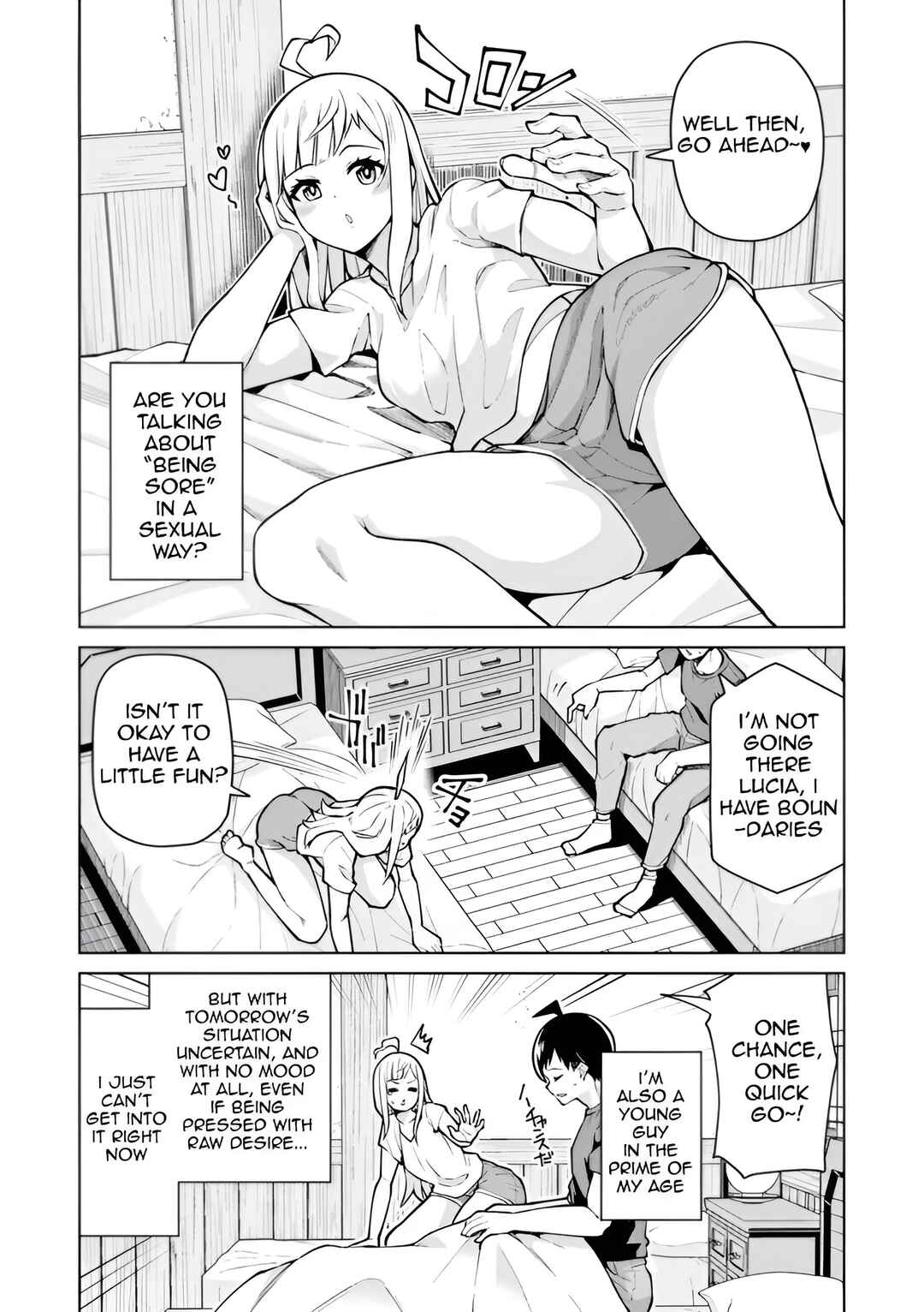 Page 22 Chapter 2 Teisou Gyakuten Isekai de Sukebe na Bijo-tachi ni Kakomare nagara Boukensha Seikatsu