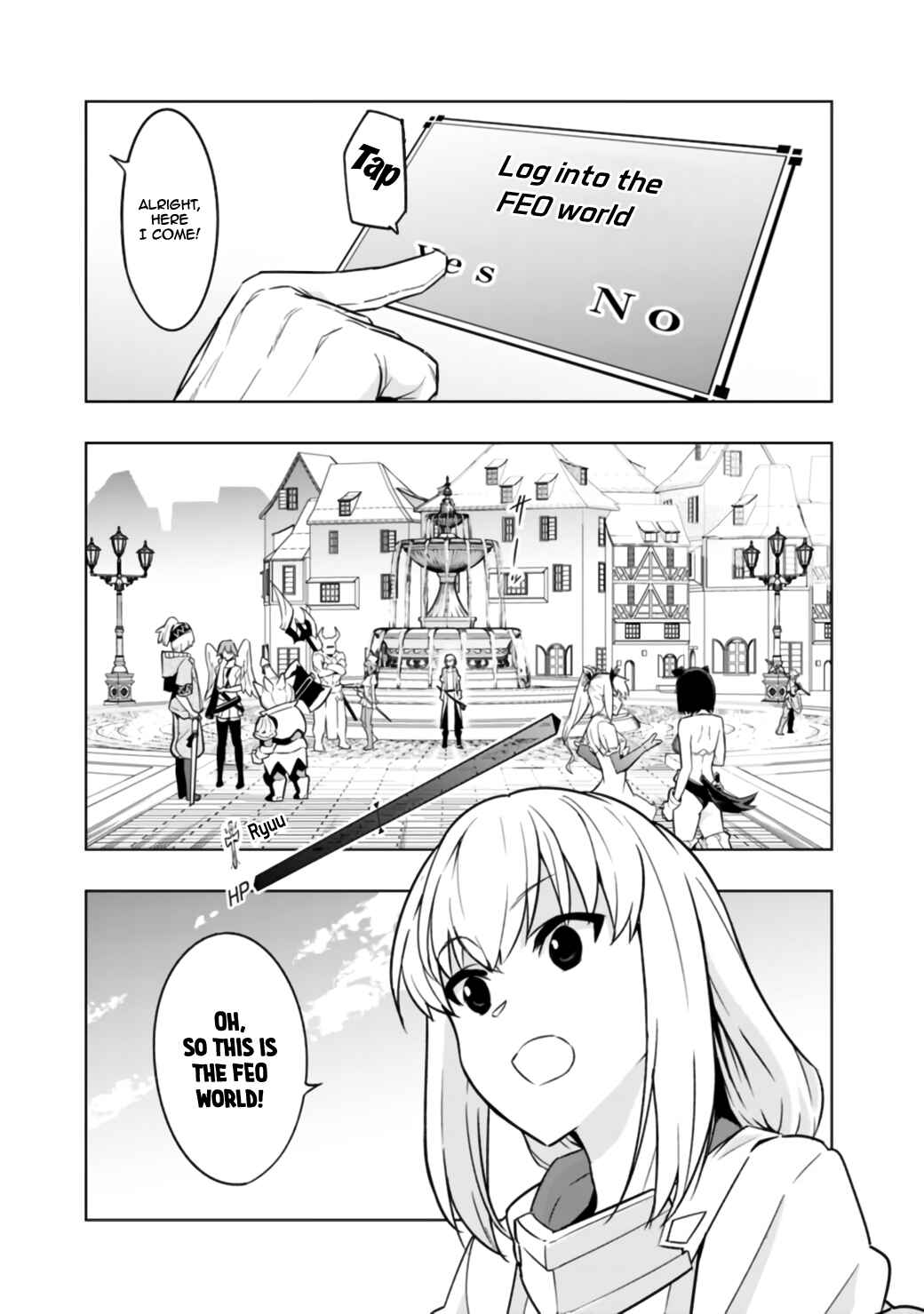 Page 13 Chapter 1.1 Solo Shinkan no VRMMO Boukenki