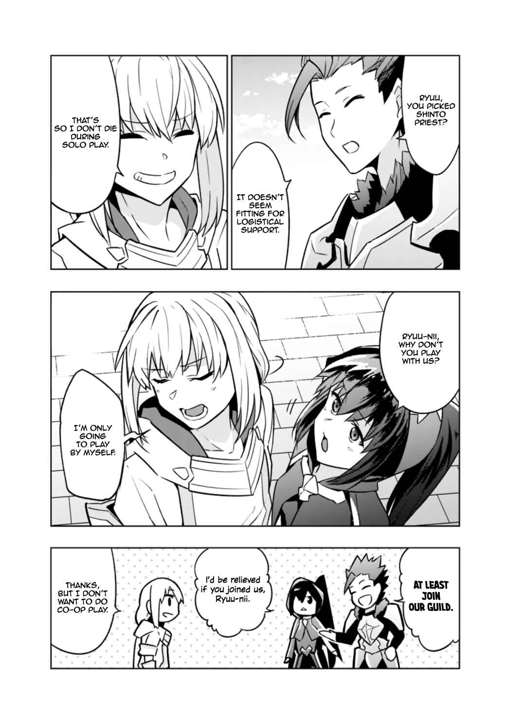 Page 16 Chapter 1.1 Solo Shinkan no VRMMO Boukenki