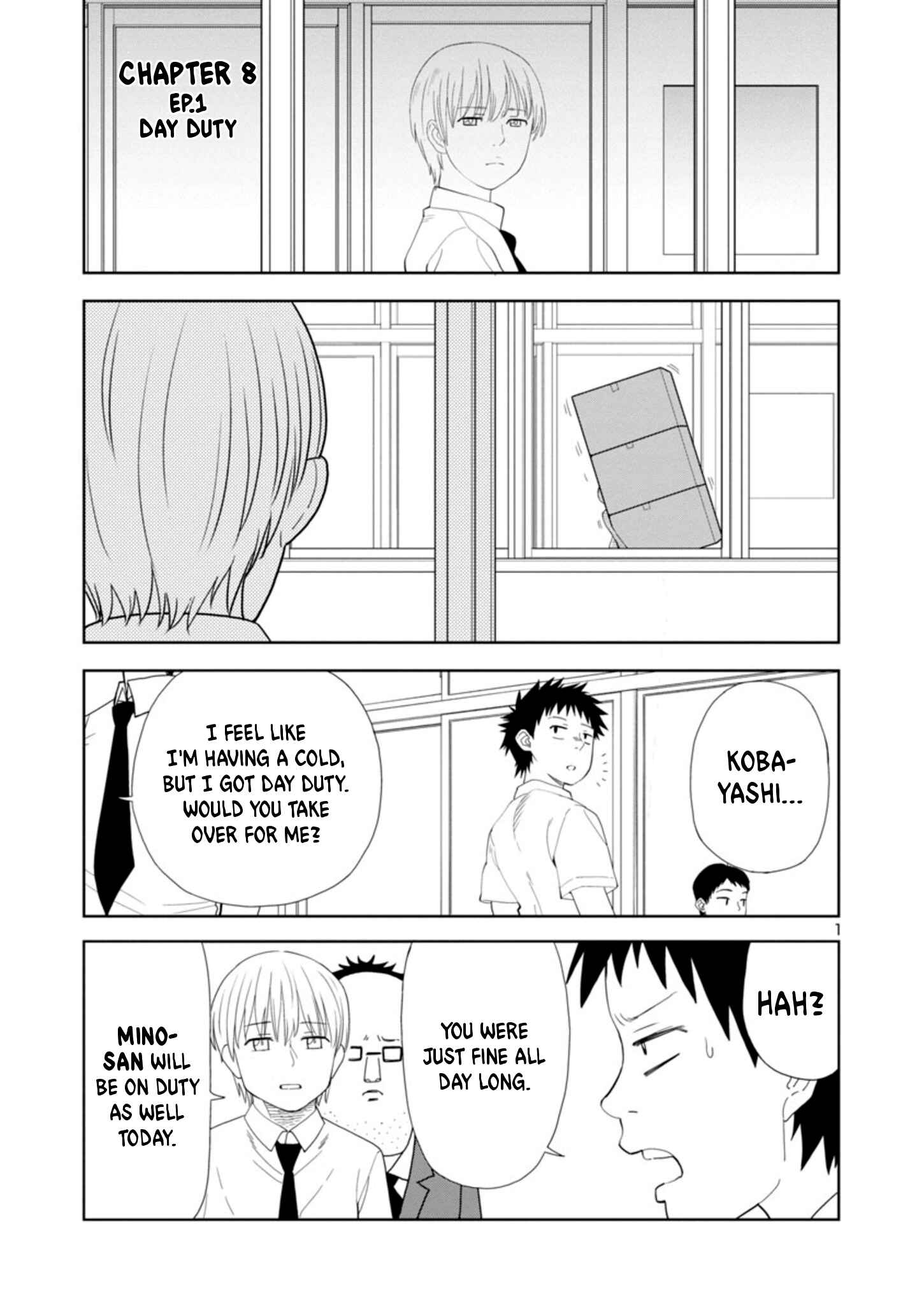 Page 1 Chapter 8 Mino-san no Sore, Sawattemo Ii?