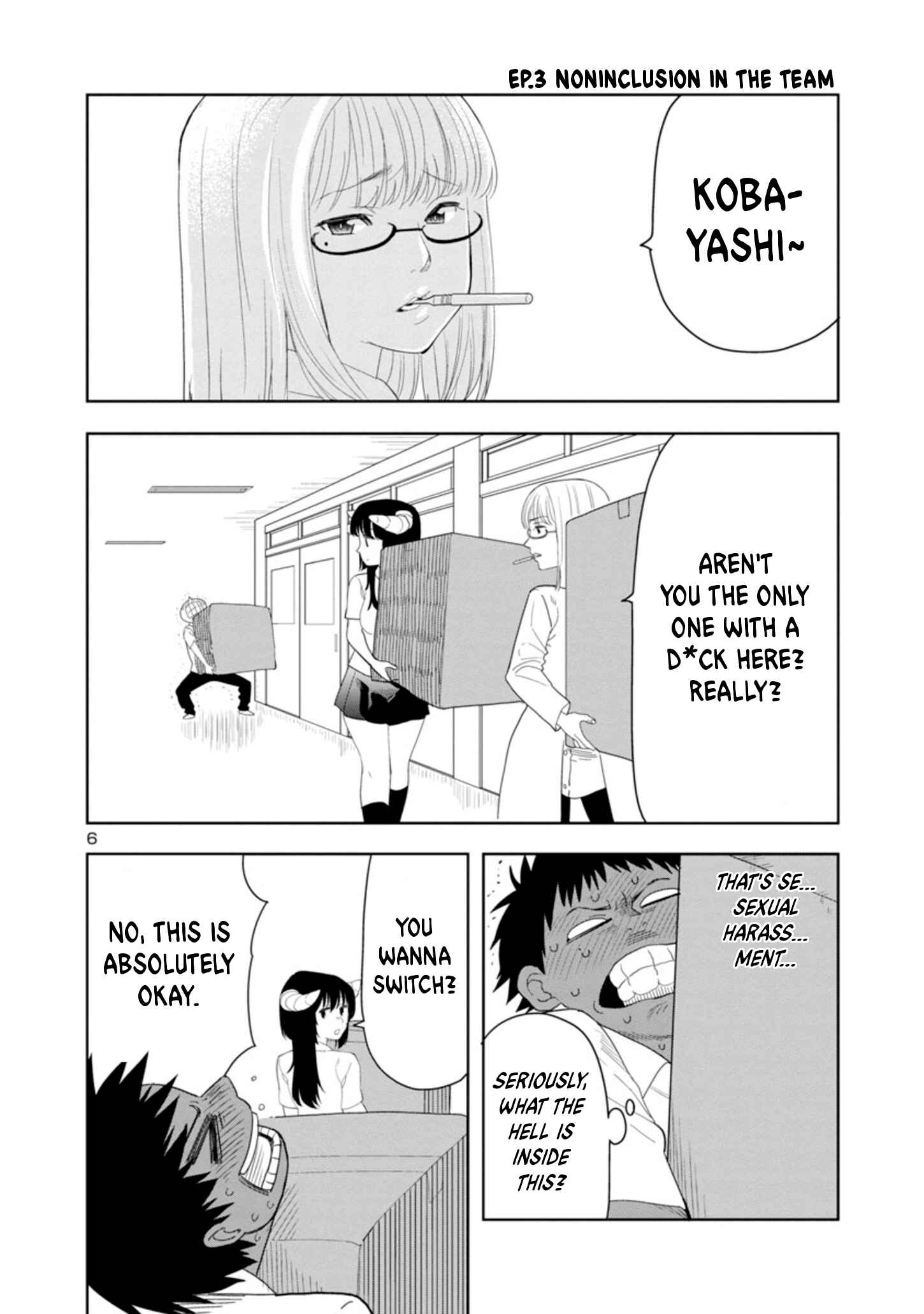 Page 6 Chapter 8 Mino-san no Sore, Sawattemo Ii?