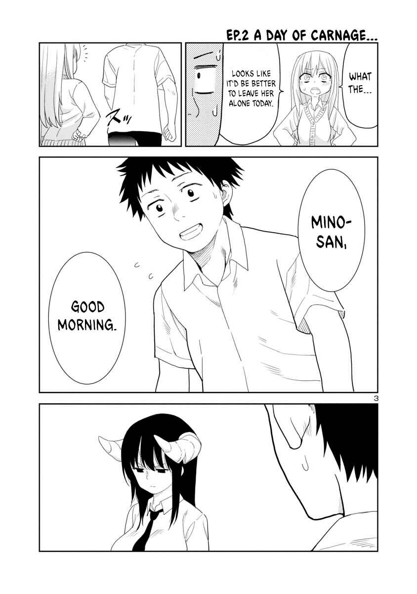 Page 3 Chapter 16 Mino-san no Sore, Sawattemo Ii?