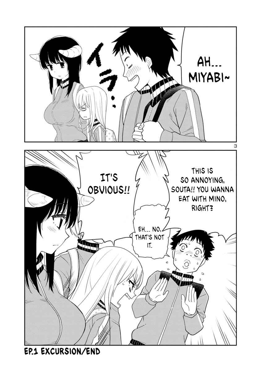 Page 3 Chapter 12 Mino-san no Sore, Sawattemo Ii?