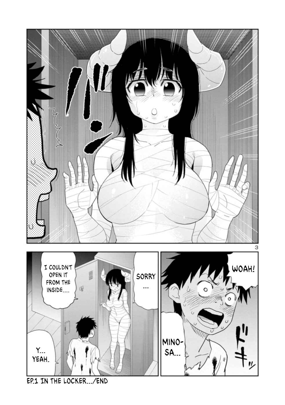 Page 3 Chapter 20 Mino-san no Sore, Sawattemo Ii?