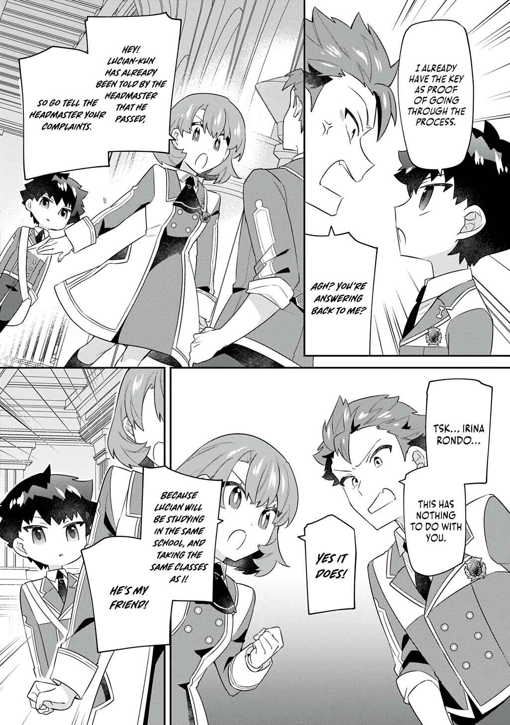 Page 3 Chapter 7 Shiniki no Mahoutsukai ~Shin ni Aisareta Rakudaisei wa Mahou Gakuin e Kayou~