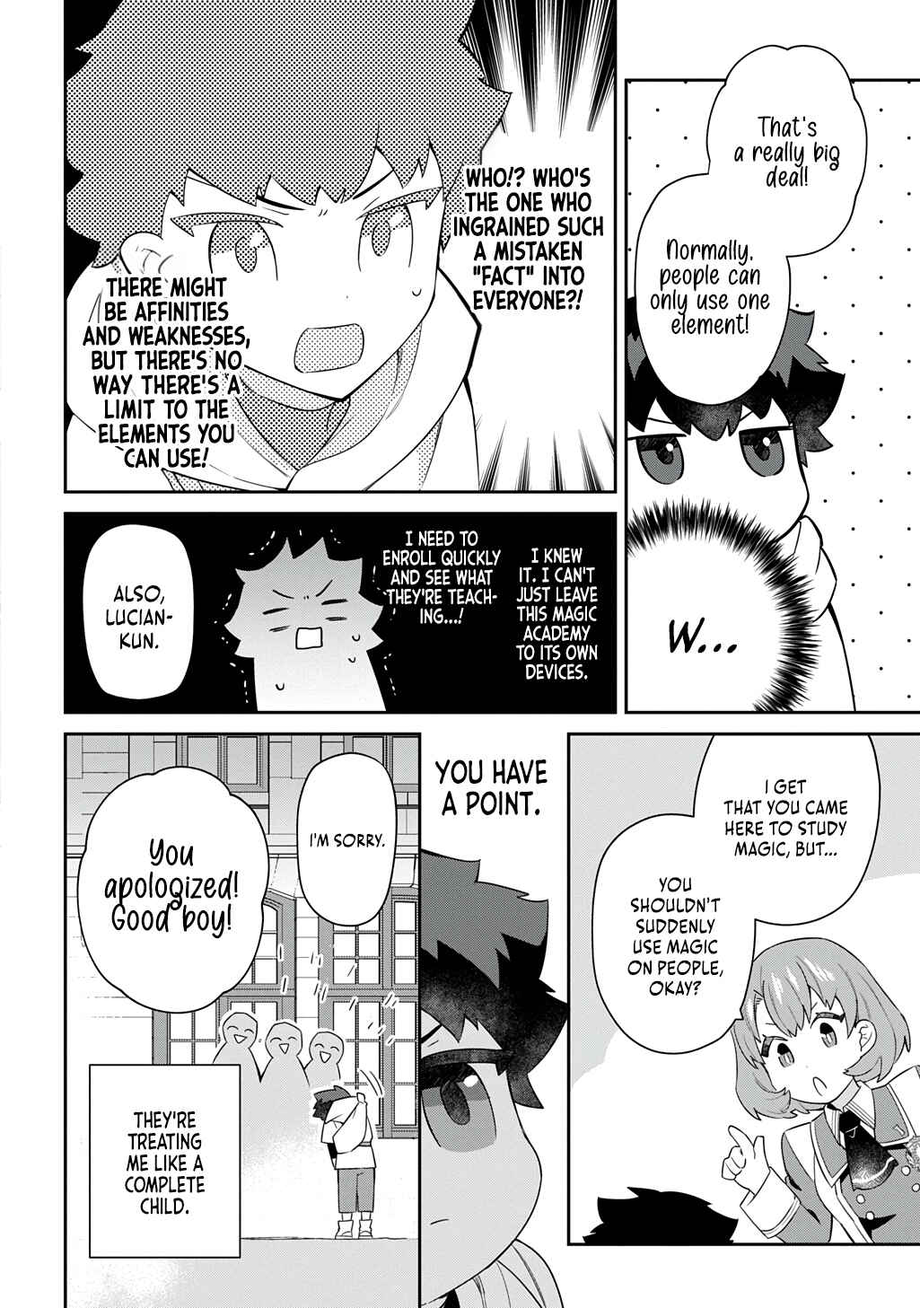 Page 11 Chapter 5 Shiniki no Mahoutsukai ~Shin ni Aisareta Rakudaisei wa Mahou Gakuin e Kayou~